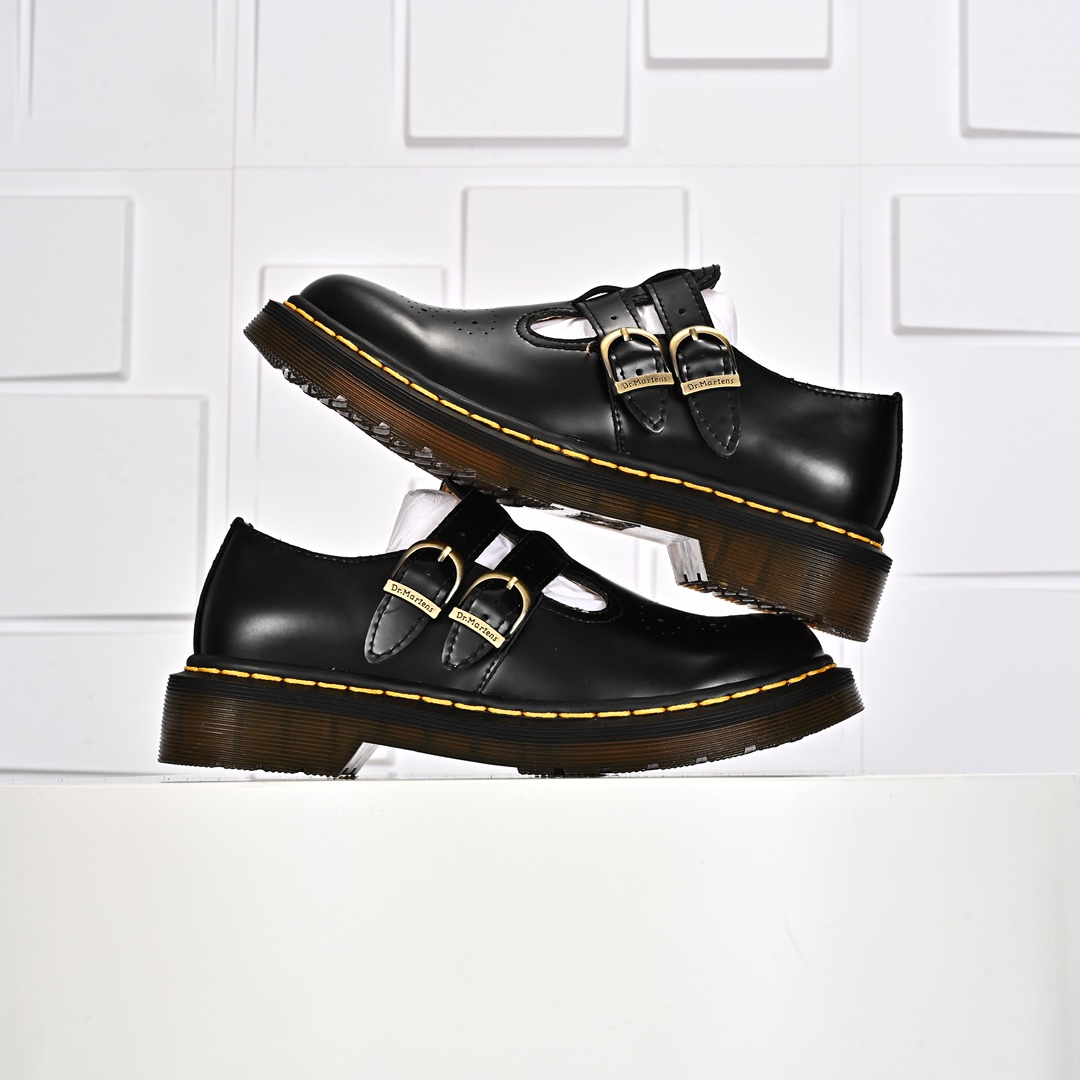 220 Dr.Martens 马汀博士马丁靴 1461系列凉鞋低帮牛津厚底款