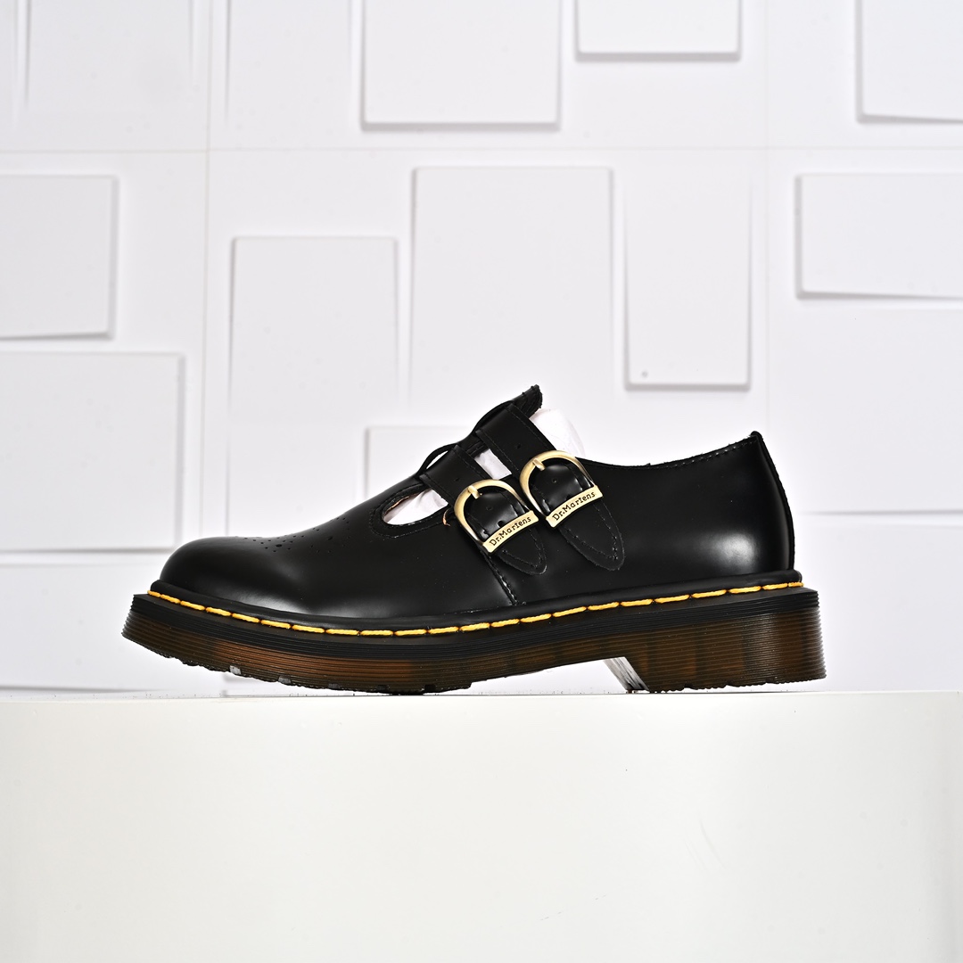 220 Dr.Martens 马汀博士马丁靴 1461系列凉鞋低帮牛津厚底款