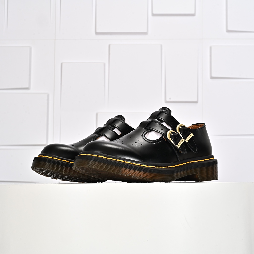 220 Dr.Martens 马汀博士马丁靴 1461系列凉鞋低帮牛津厚底款