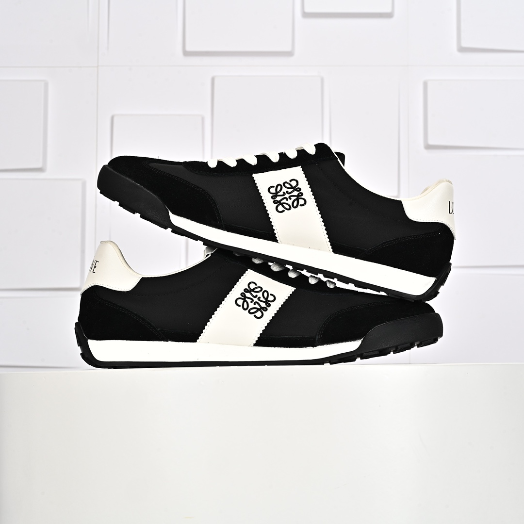 360 新货#罗意威/Loewe Ballet Runner 25ss春季新款爆款 2.0系列阿甘复古风德训鞋薄底百搭休闲运动鞋