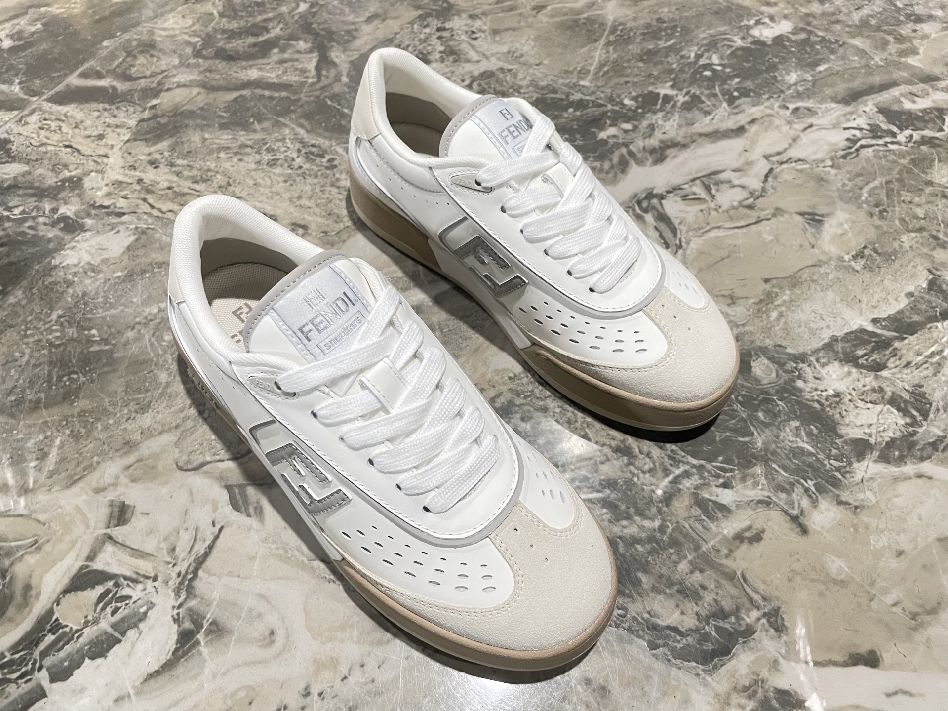 Fendi Style Leather Men's Shoes Lookbook Reference image 2