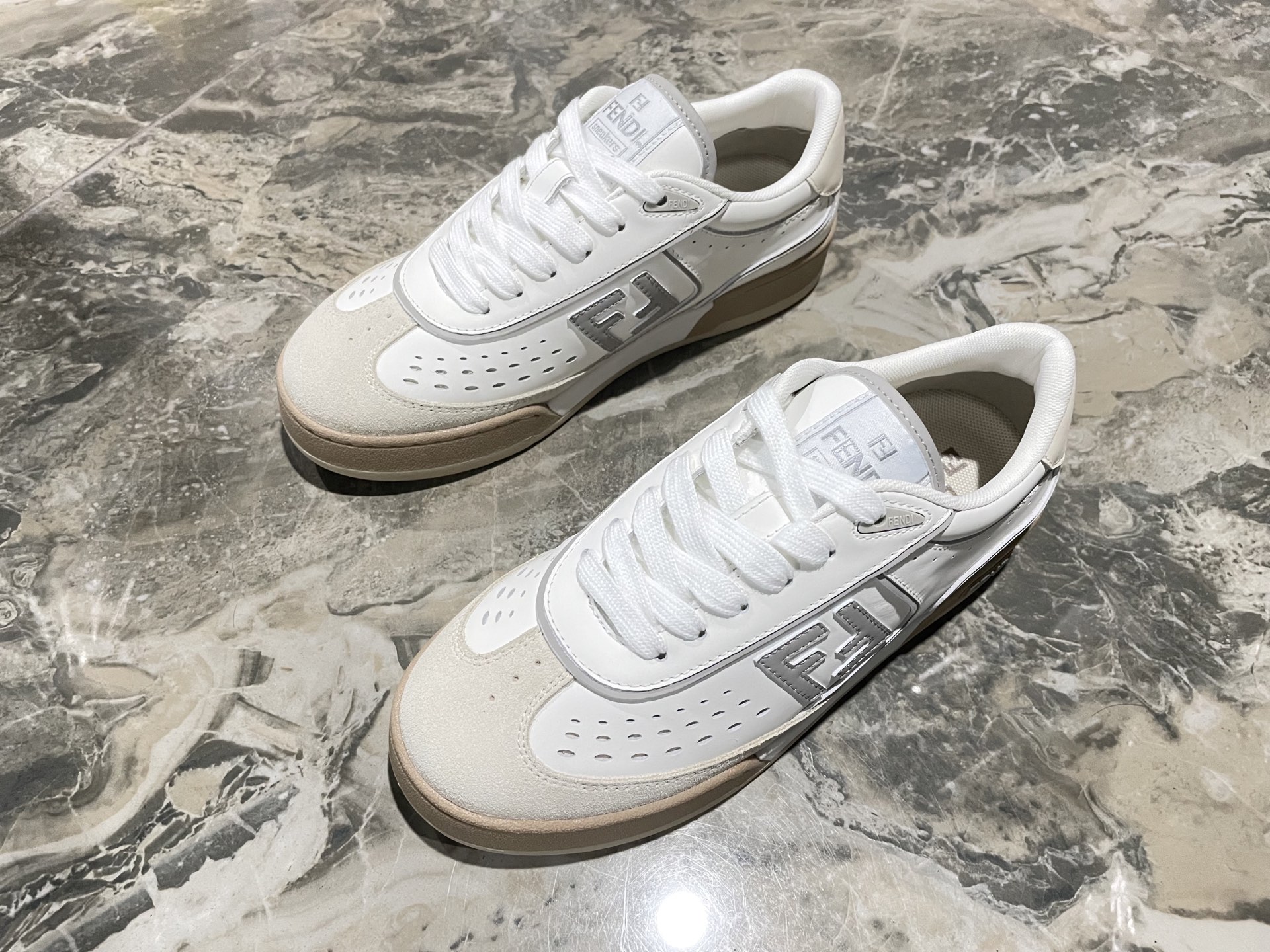 Fendi Style Leather Men's Shoes style reference detail image 3 from source 781760