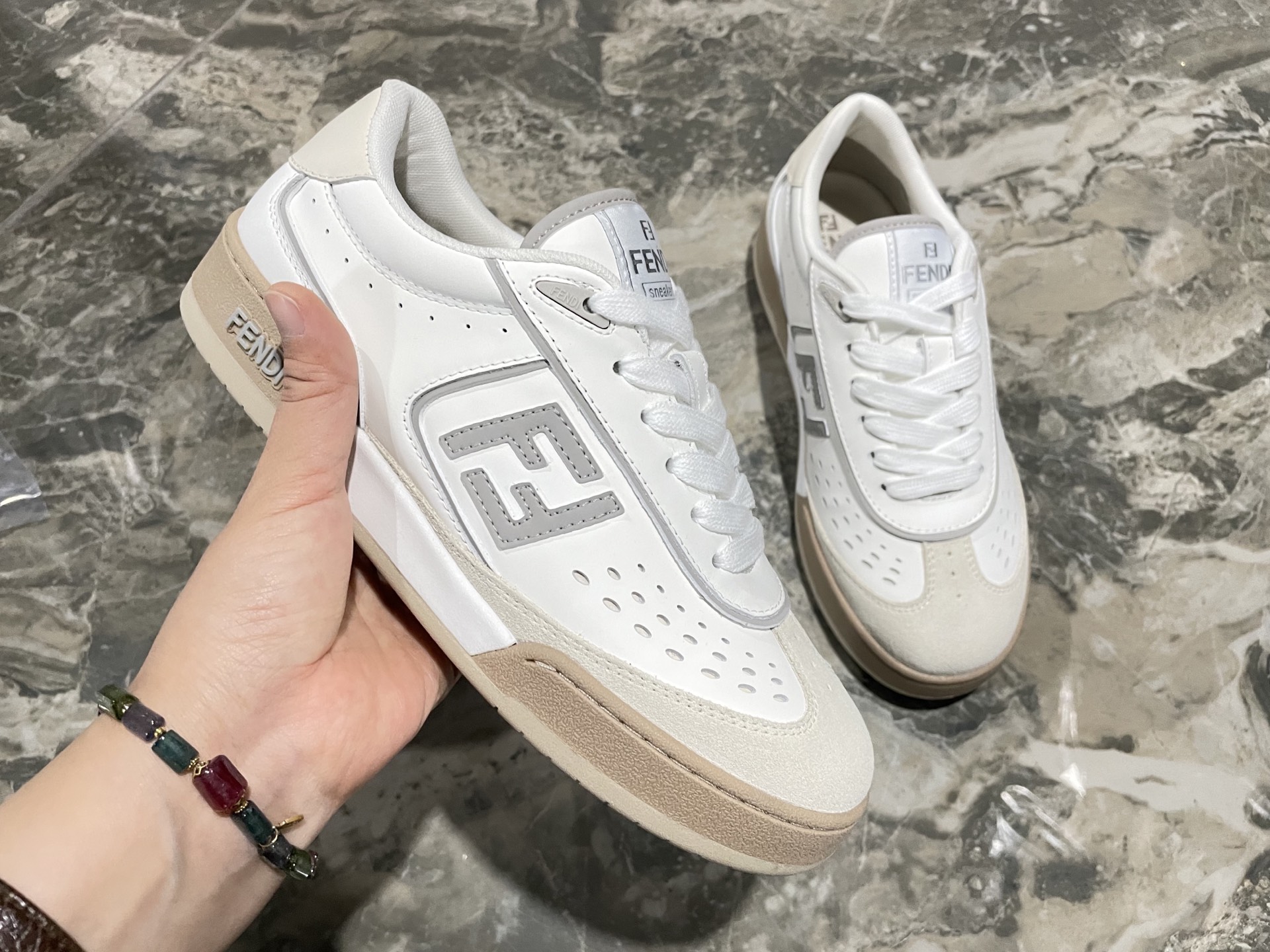 Fendi Style Leather Men's Shoes style reference detail image 5 from source 781760