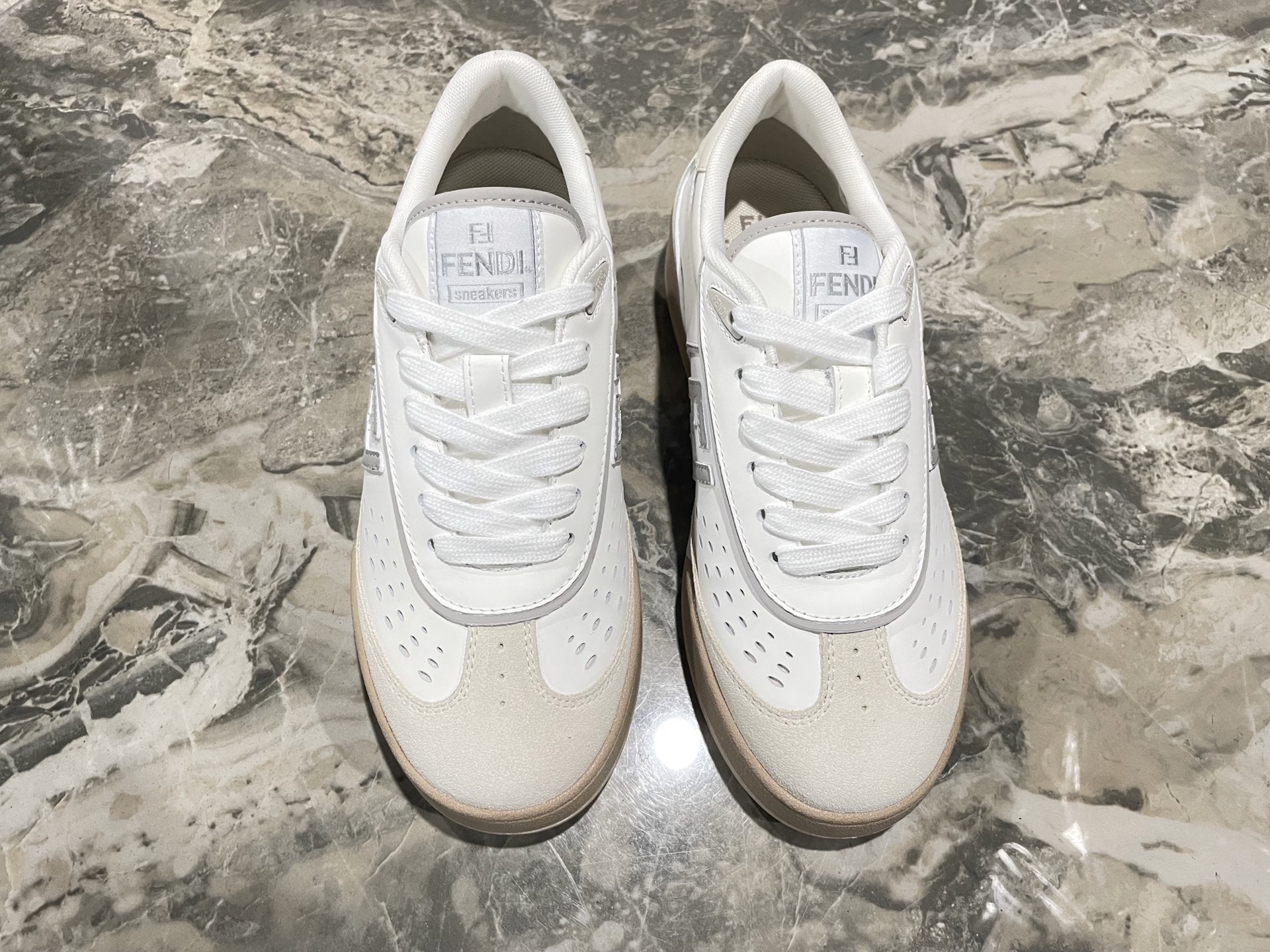 Fendi Style Leather Men's Shoes Lookbook Reference image 1