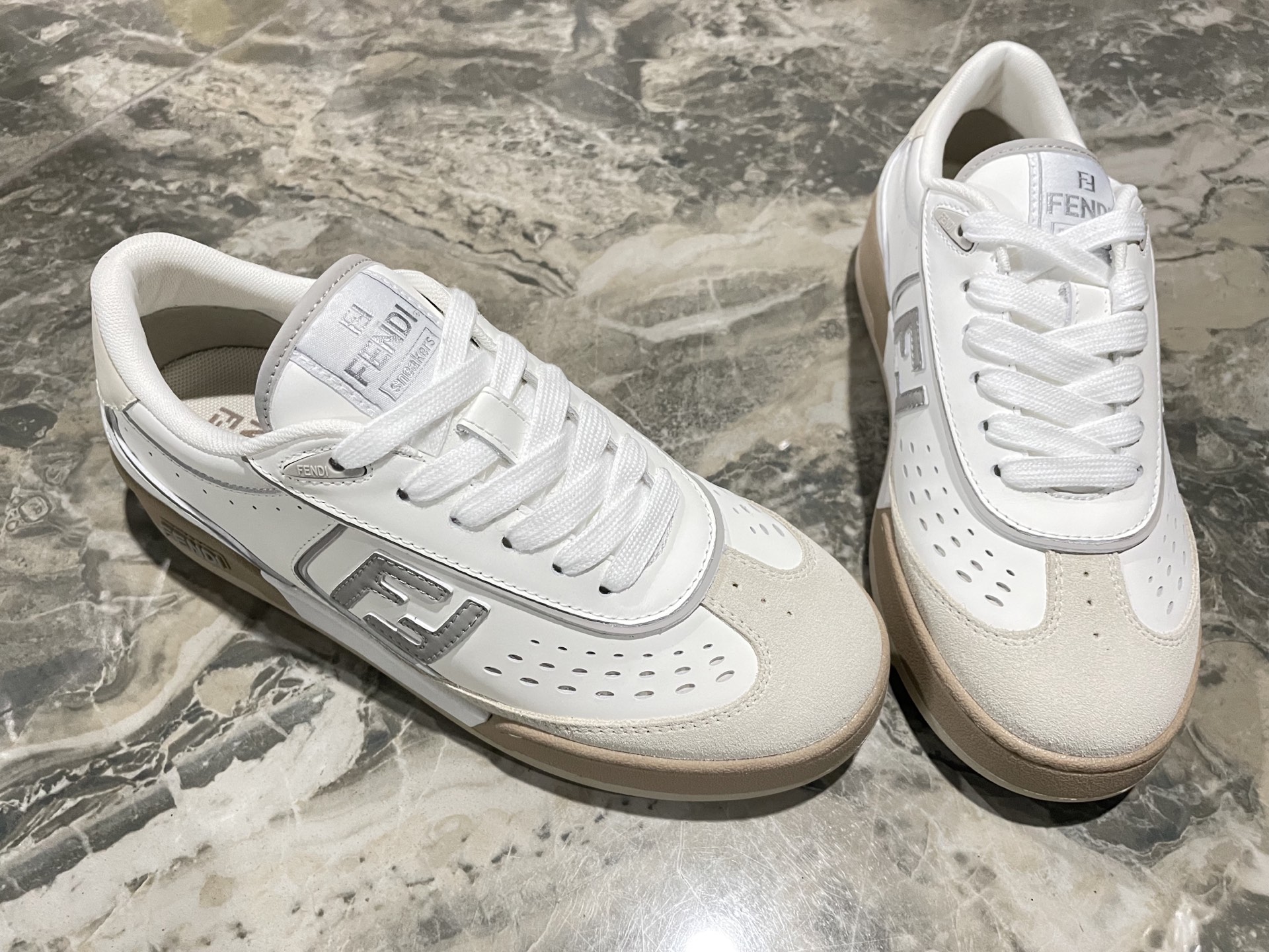 Fendi Style Leather Men's Shoes style reference detail image 4 from source 781760