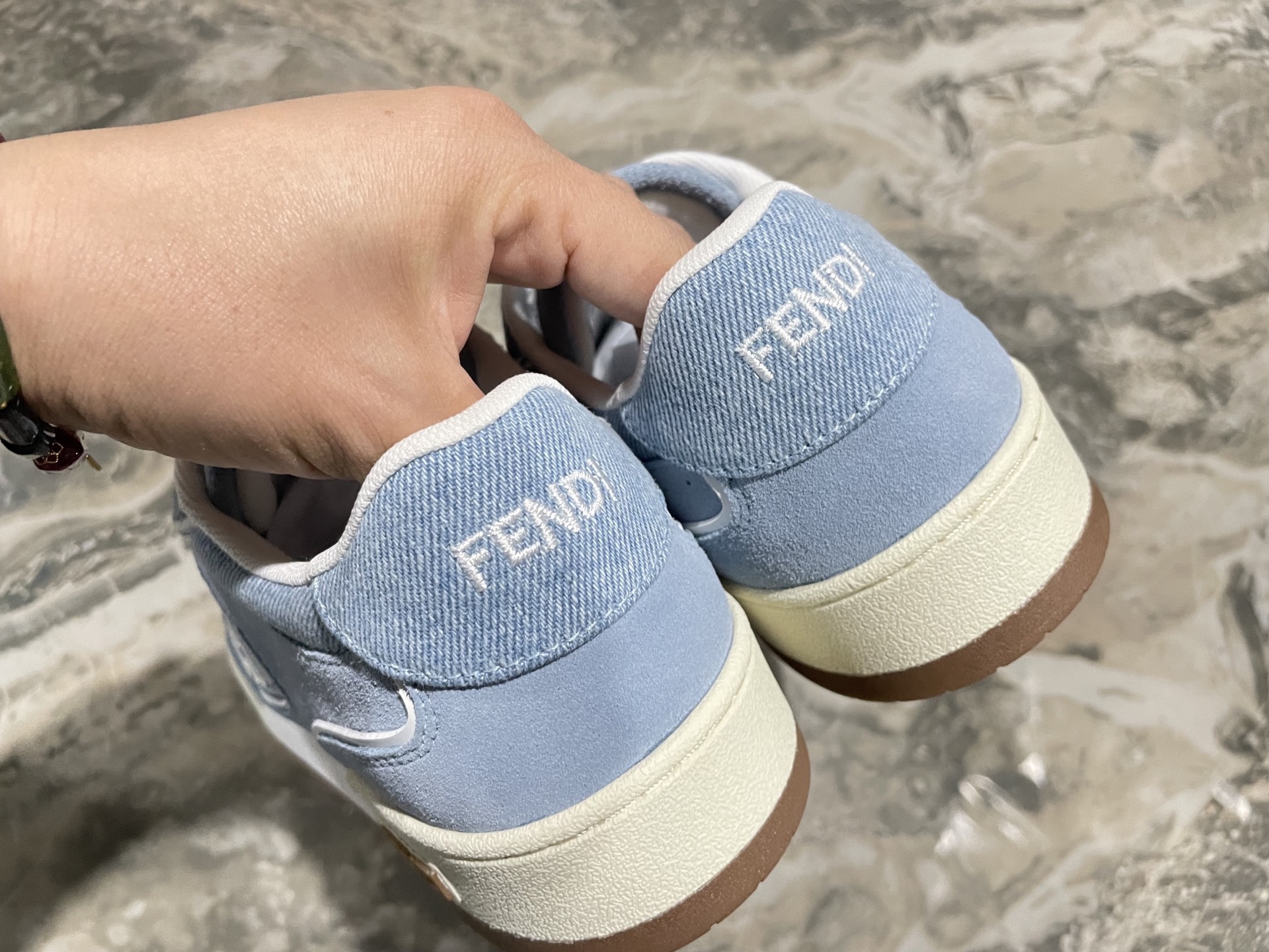Fendi Style Leather Men's Shoes style reference detail image 7 from source 781752