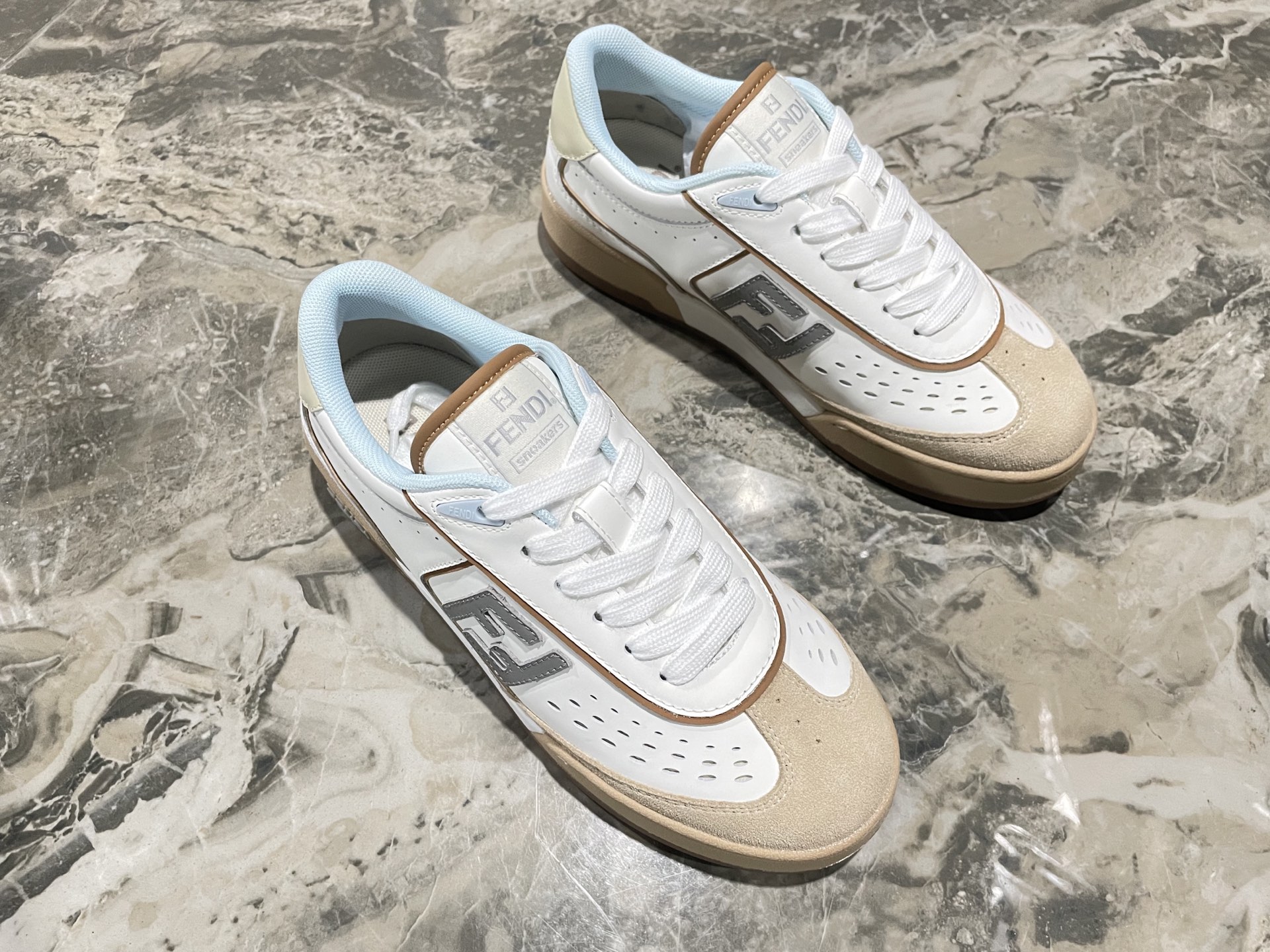 Fendi Style Leather Men's Shoes Lookbook Reference image 2
