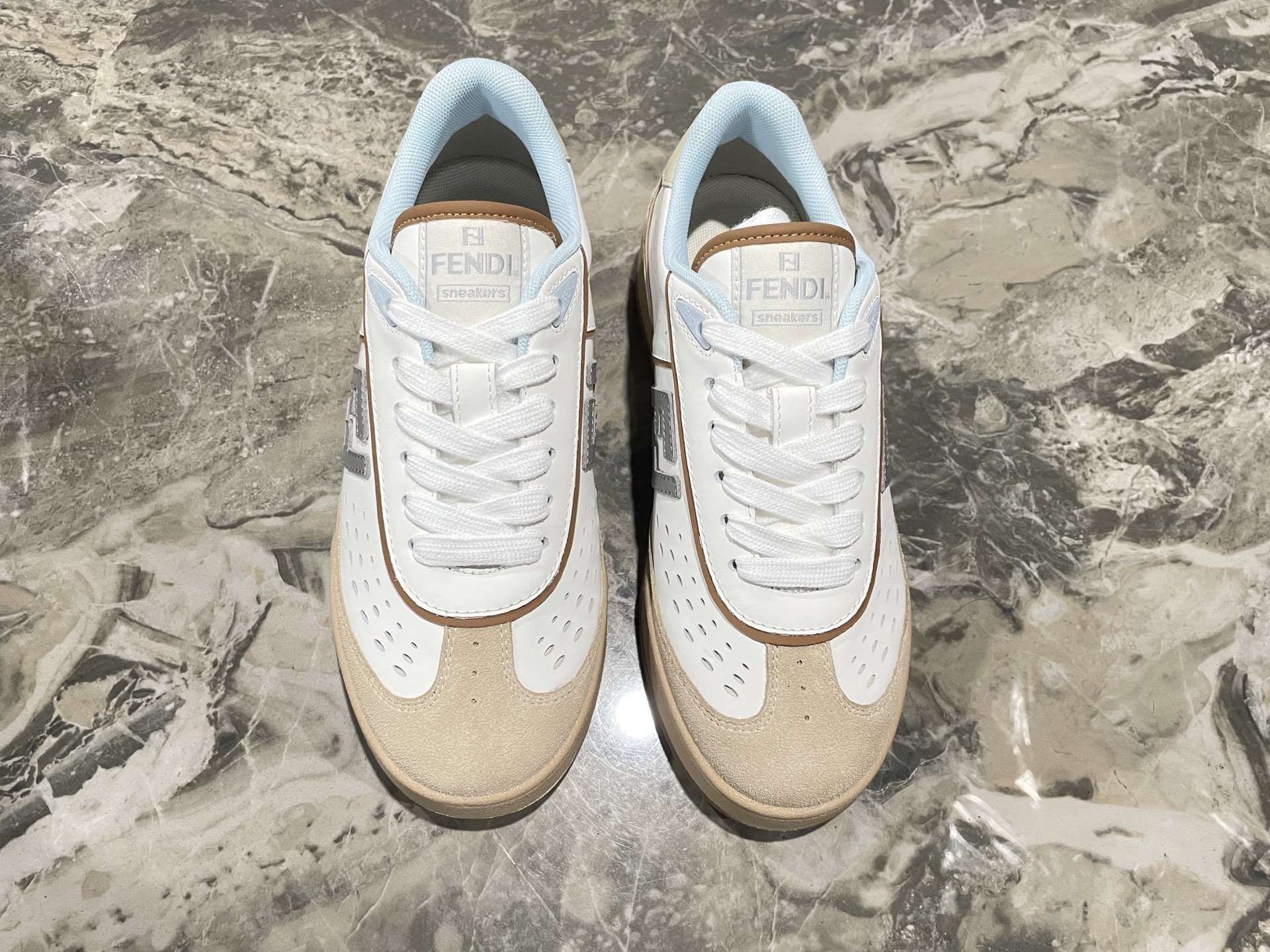 Fendi Style Leather Men's Shoes Lookbook Reference image 1