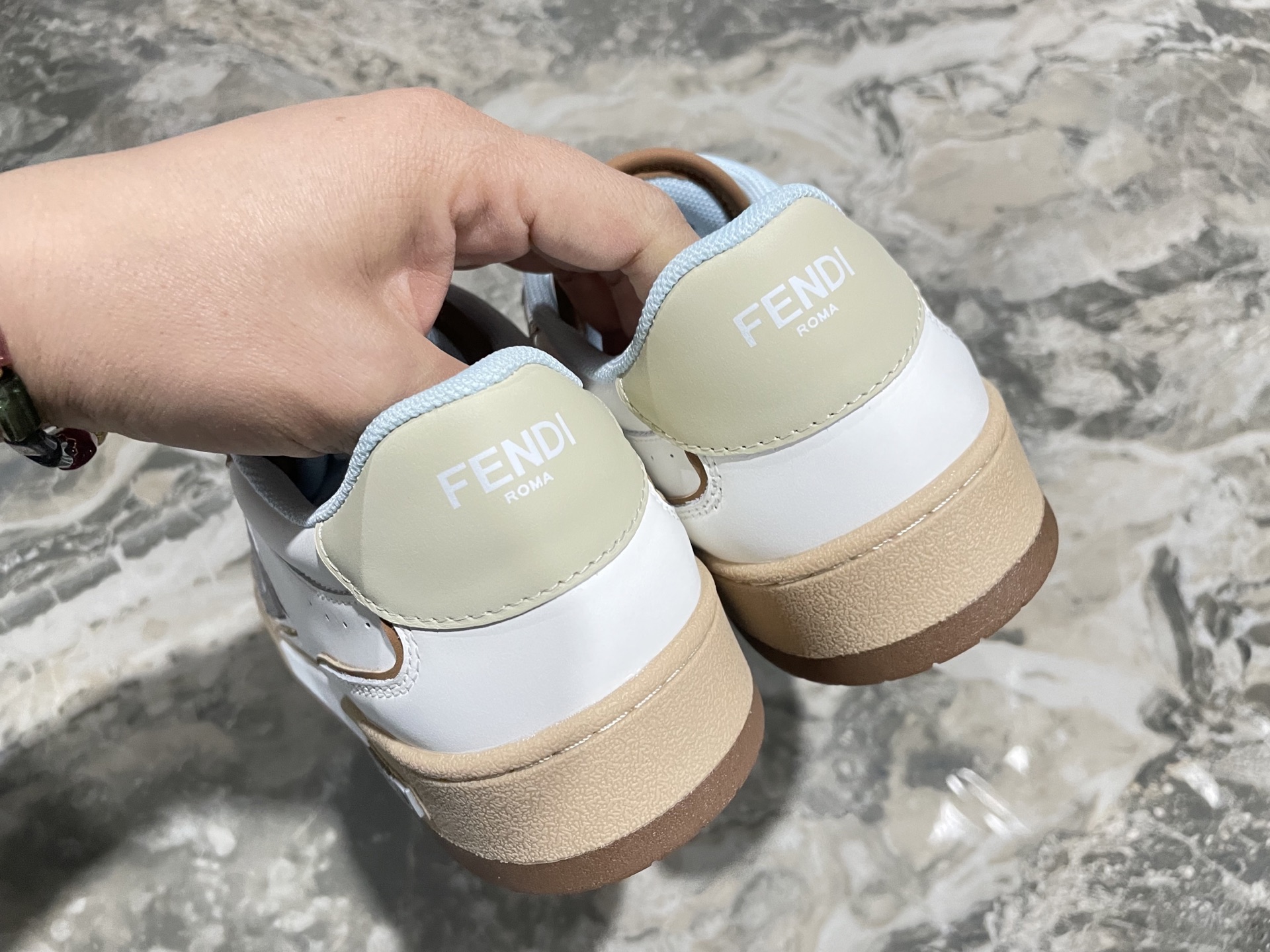Fendi Style Leather Men's Shoes style reference detail image 8 from source 781737