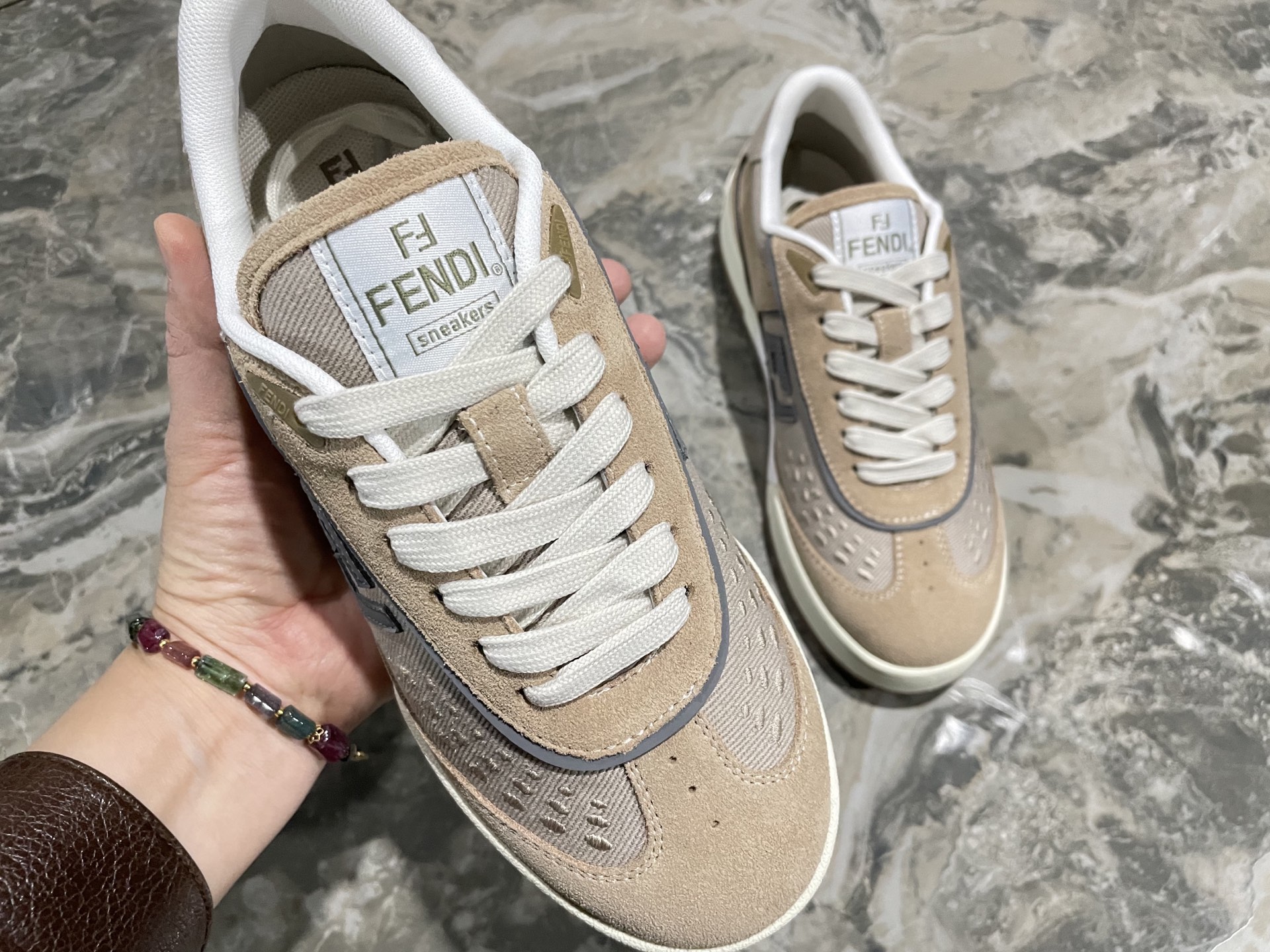 Fendi Style Leather Men's Shoes style reference detail image 6 from source 781738