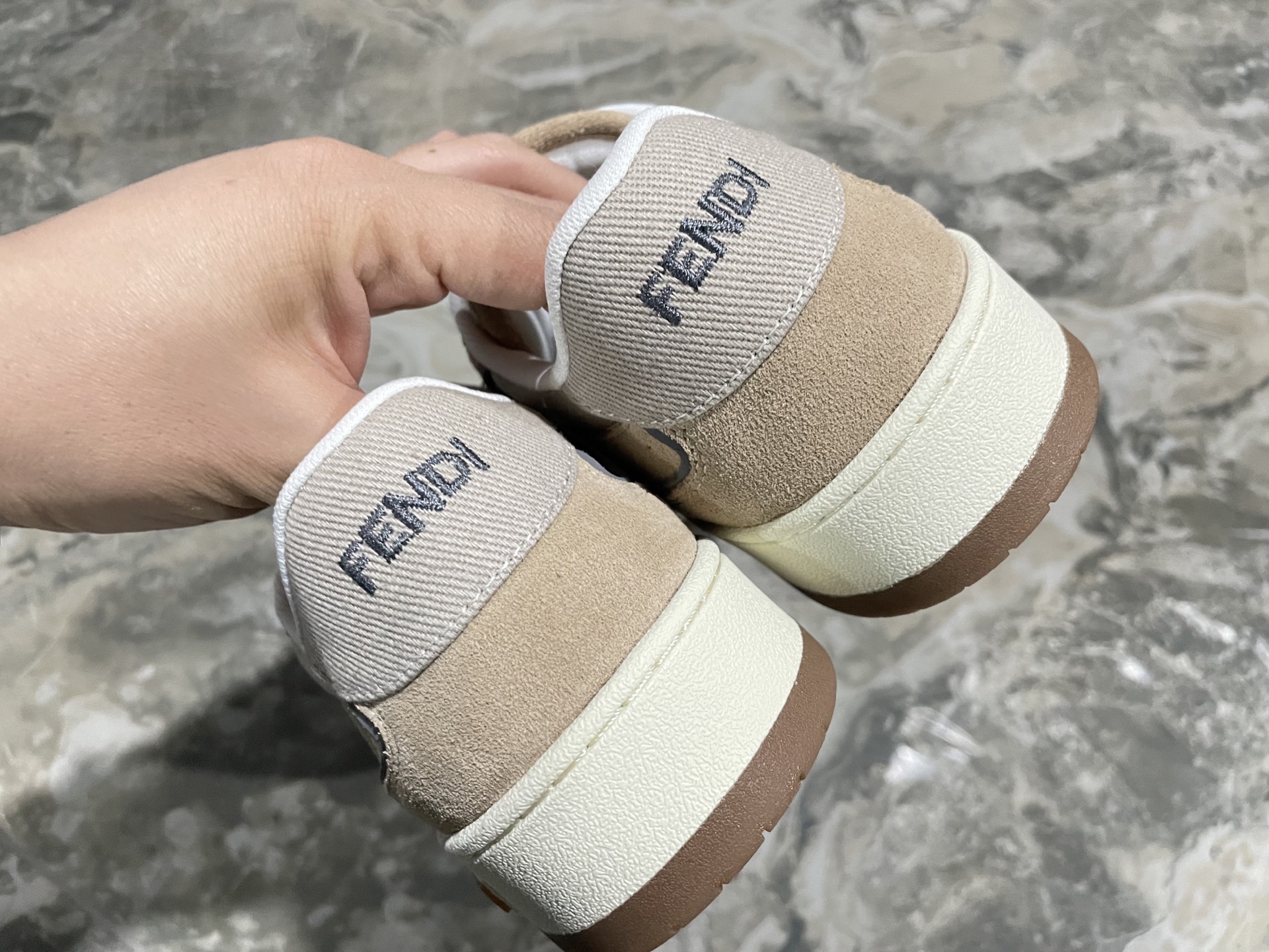 Fendi Style Leather Men's Shoes style reference detail image 7 from source 781738