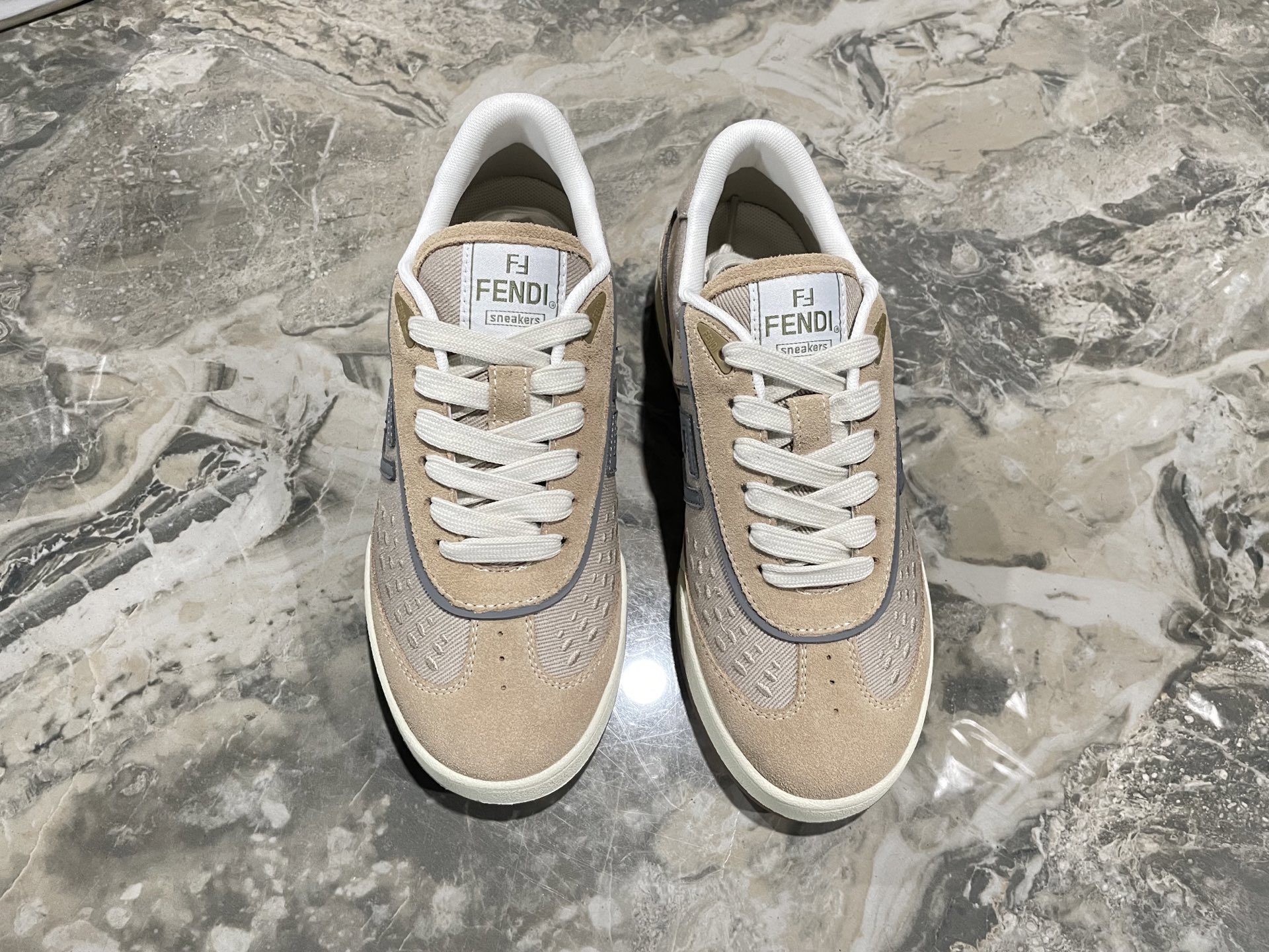 Fendi Style Leather Men's Shoes Lookbook Reference image 1