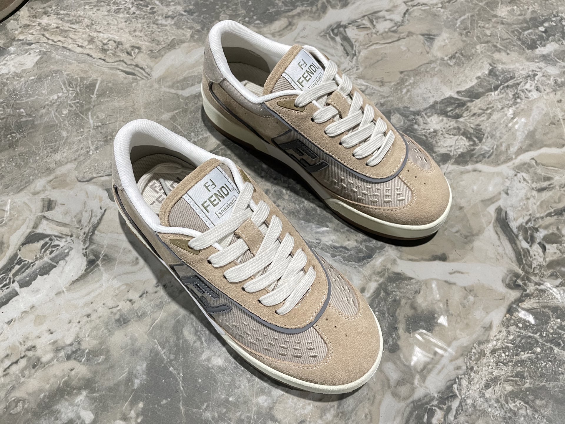 Fendi Style Leather Men's Shoes Lookbook Reference image 2