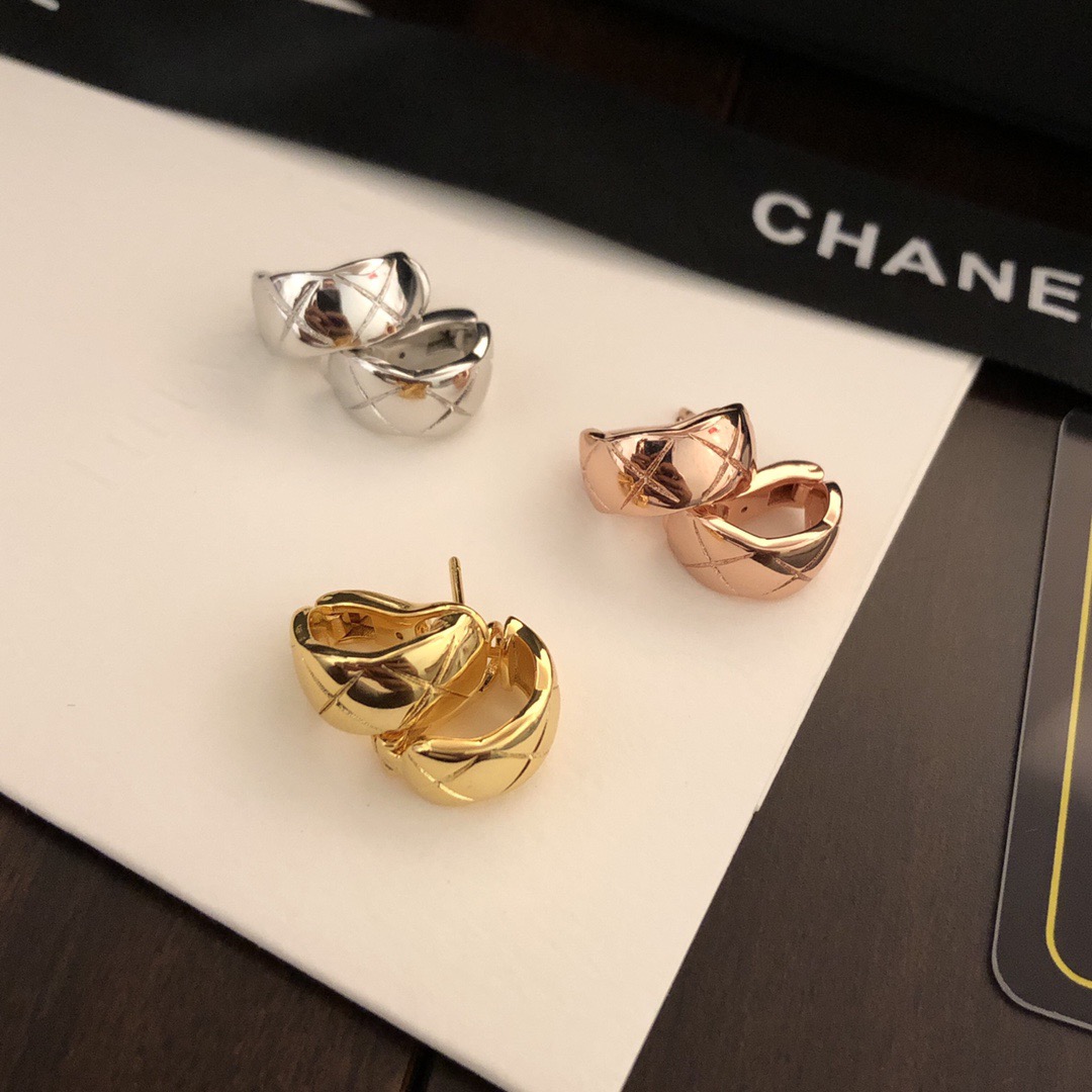 Chanel 精工版本 Chanel 香奈儿耳环coco