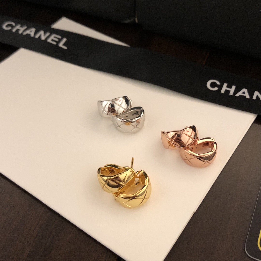 Chanel 精工版本 Chanel 香奈儿耳环coco