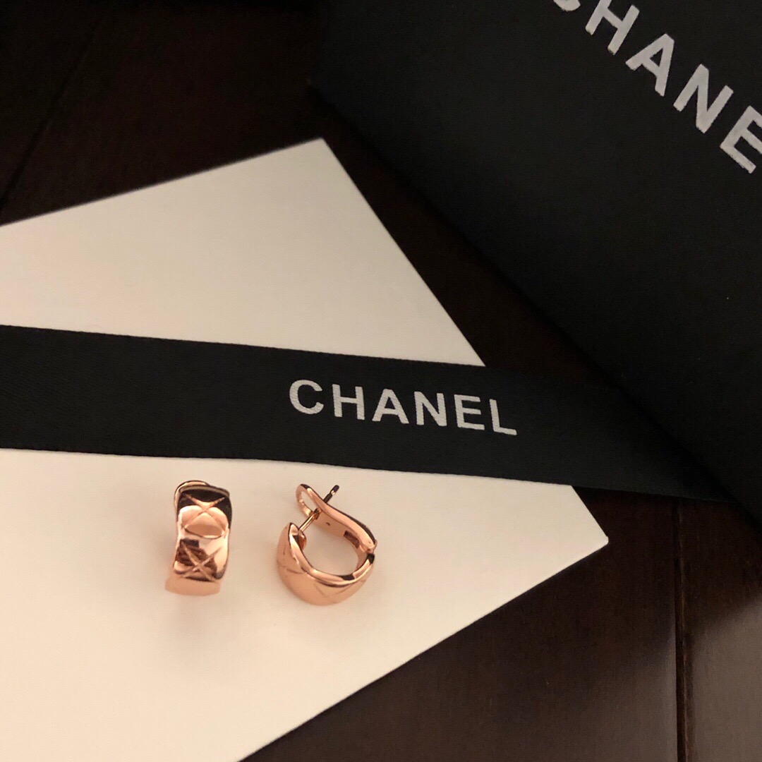 Chanel 精工版本 Chanel 香奈儿耳环coco