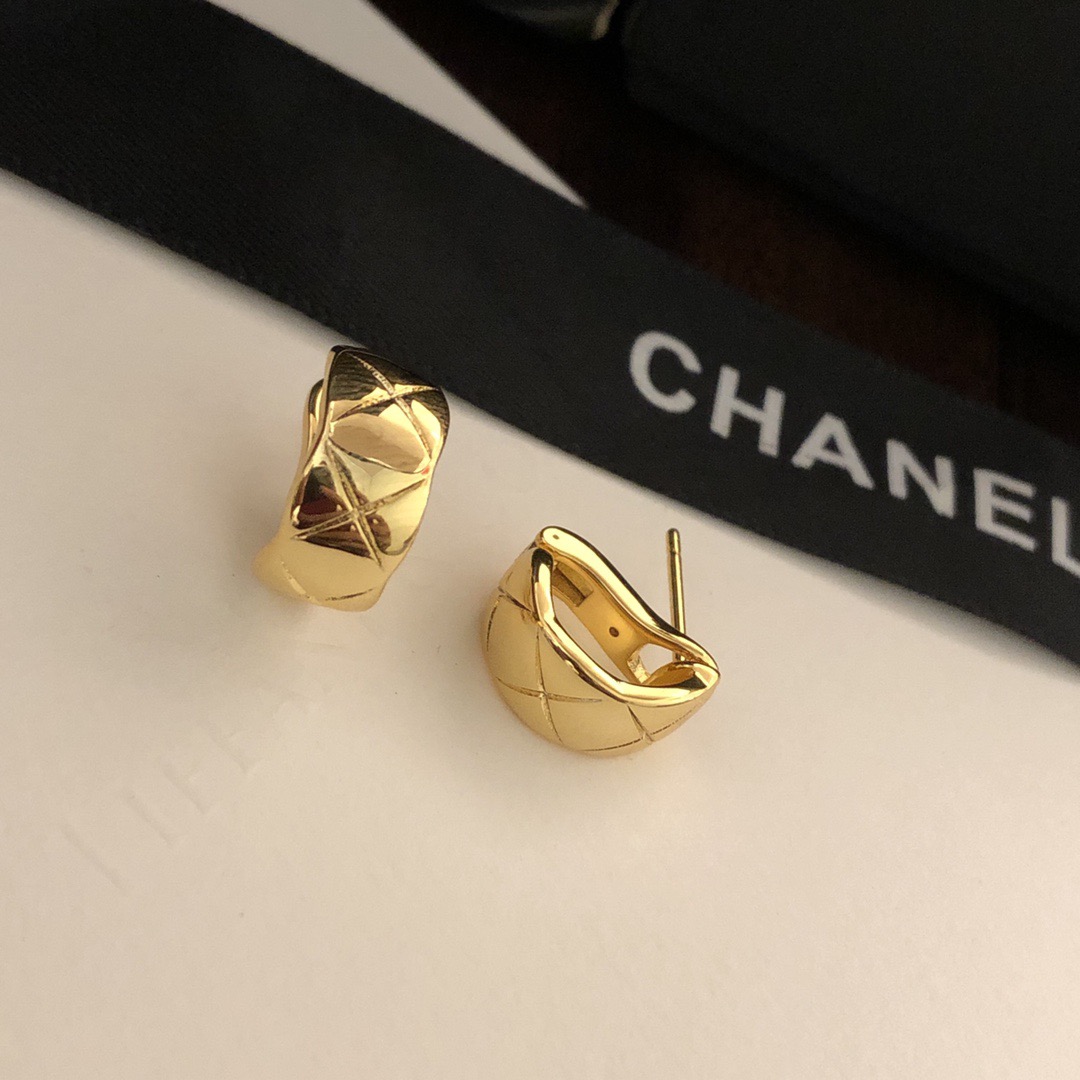 Chanel 精工版本 Chanel 香奈儿耳环coco