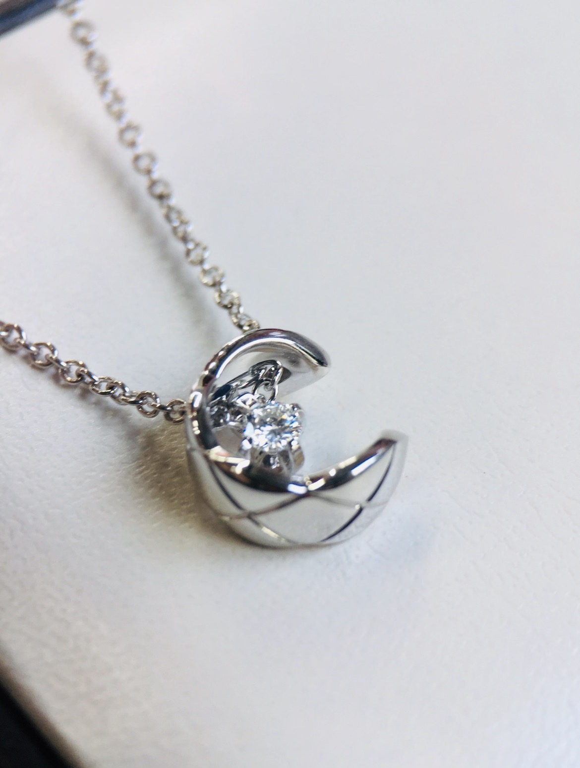 【精工版本】👑香奈儿CHANEL少女系列 水冰月项链全网最火爆🤩电镀18k 金工艺 专柜版本 一比一质量