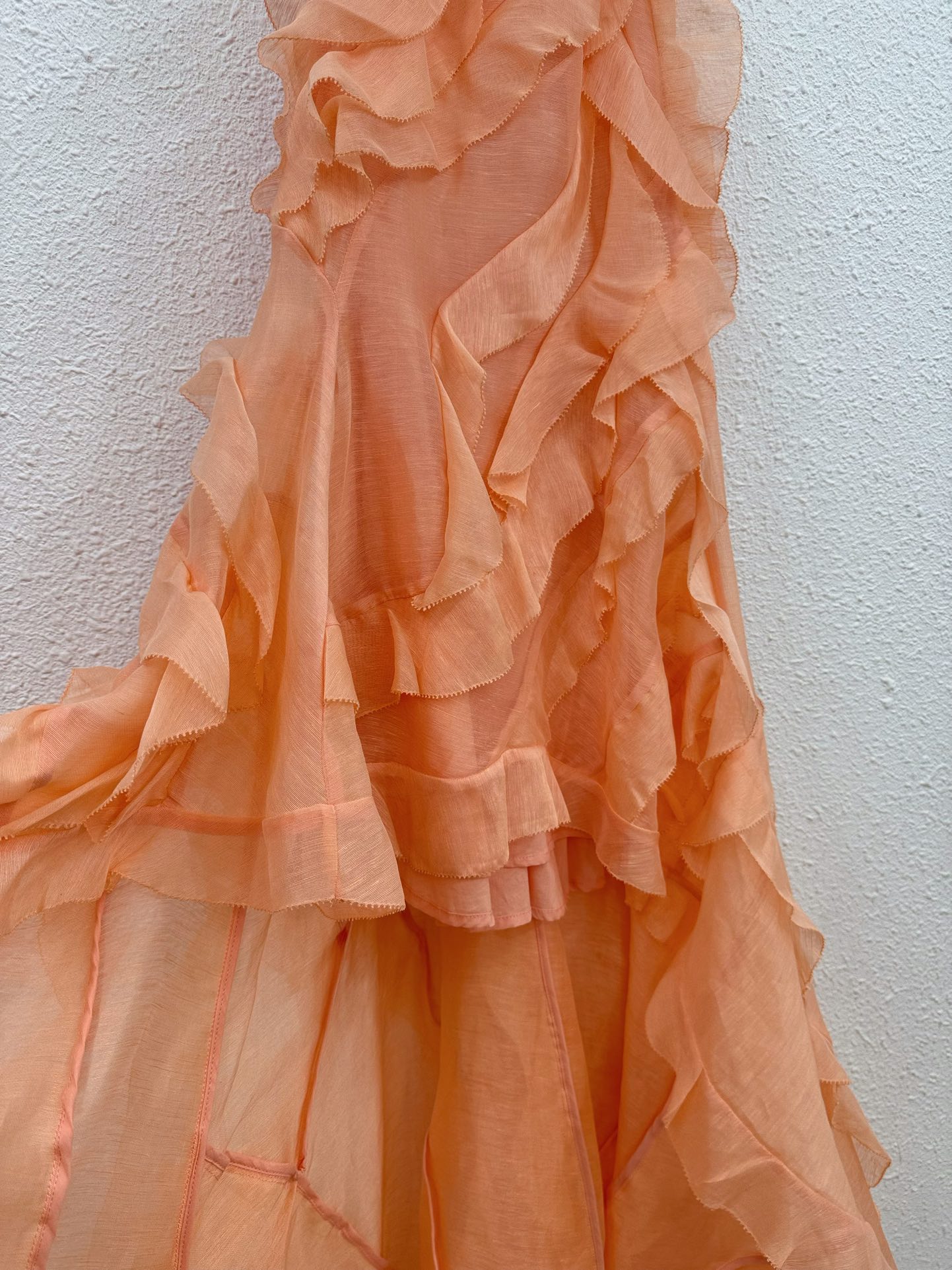 Elegant Irregular Silk Linen Dress - Comfortable & Stylish, Various Sizes Available 5 i1724653990 8548 1