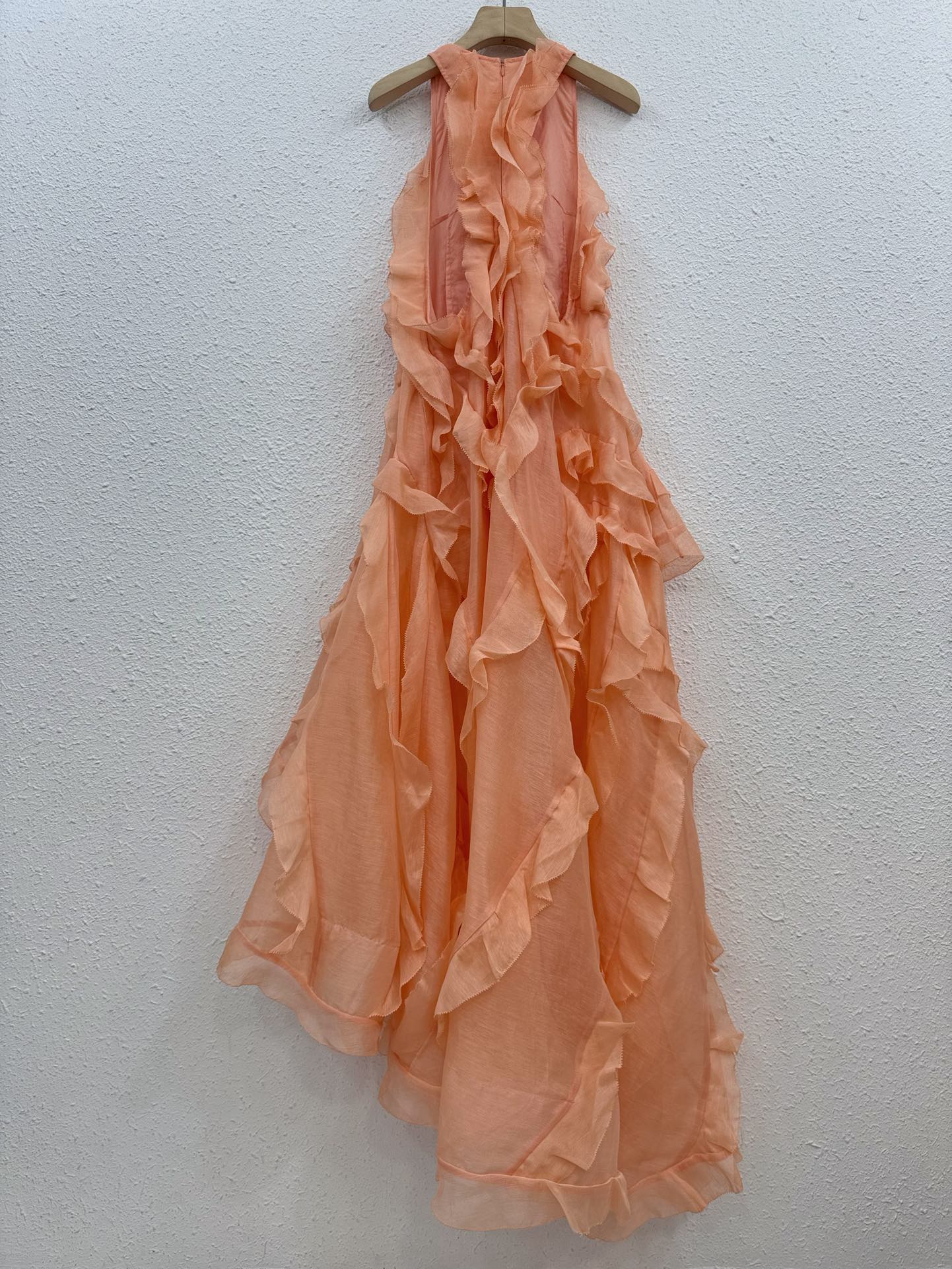 Elegant Irregular Silk Linen Dress - Comfortable & Stylish, Various Sizes Available 10 i1724653990 9850 4