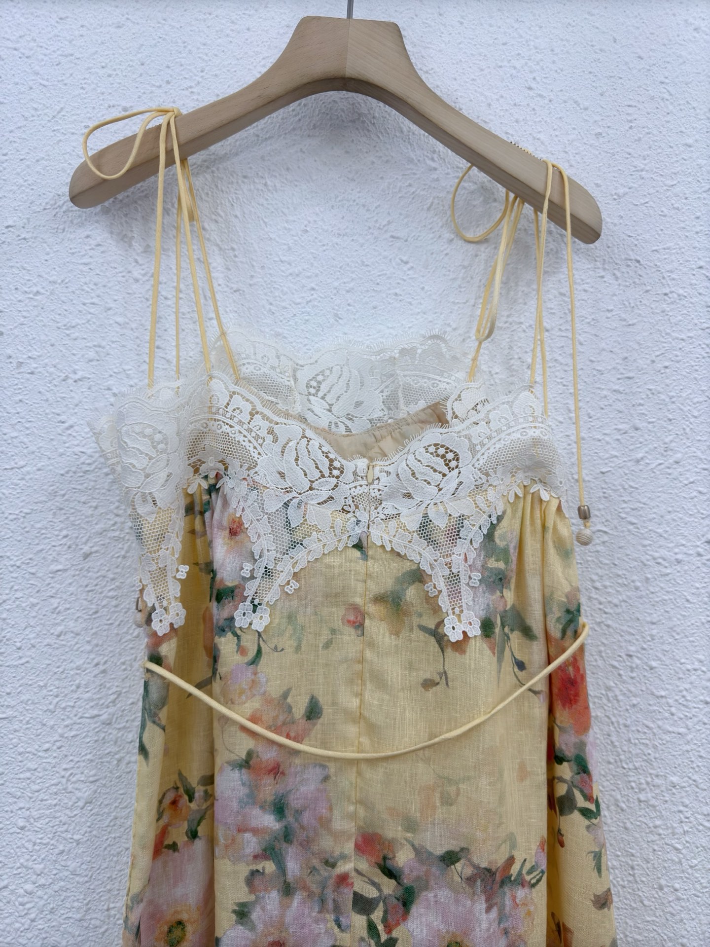 Elegant Linen Blend Floral Lace Dress - Perfect for Spring & Summer 8 i1746239644374 4699 0 5