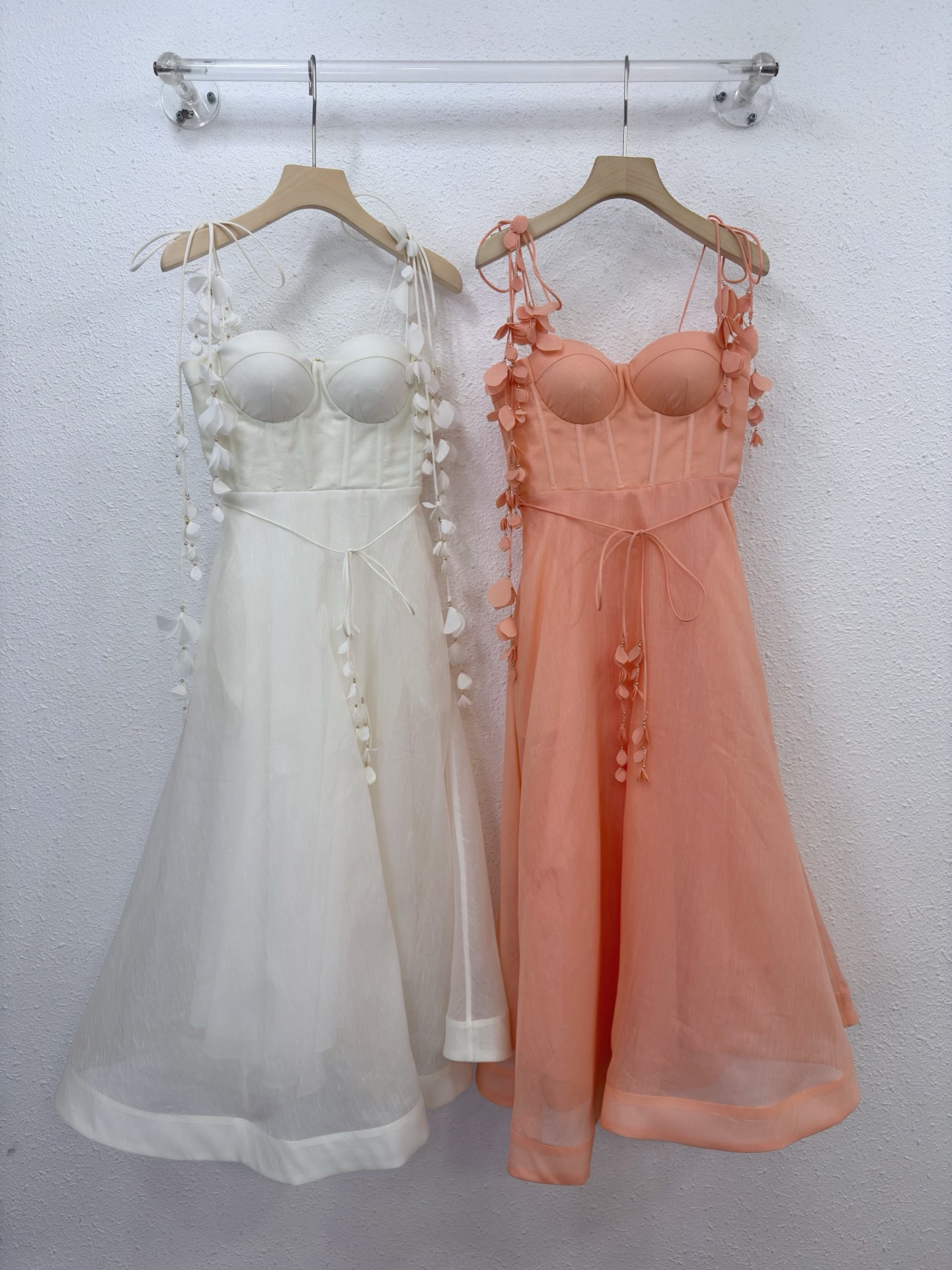 Elegant Floral Lace-Up Silk Linen Dress - Chic & Unique Design 2 i1746245898808 6274 0 0