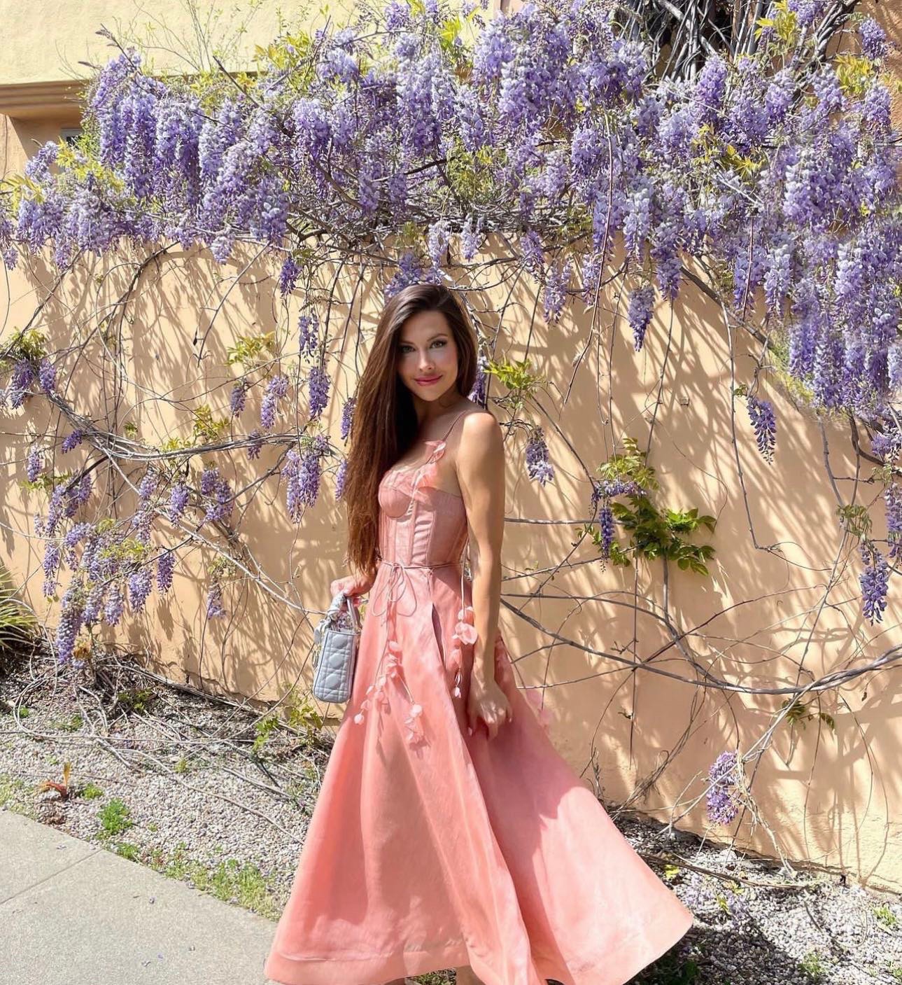 Elegant Floral Lace-Up Silk Linen Dress - Chic & Unique Design 6 i1746245900043 5831 0 8