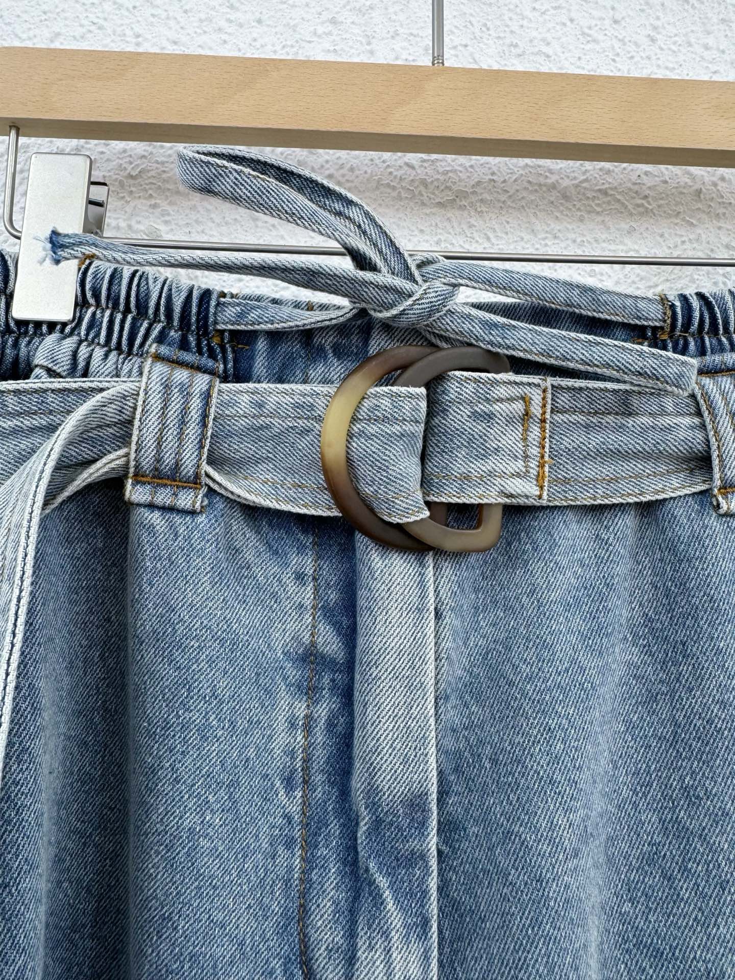 Trendy High-Waisted Wide Leg Jeans - 100% Cotton Denim Pants 7 i1746260380131 3010 0 4