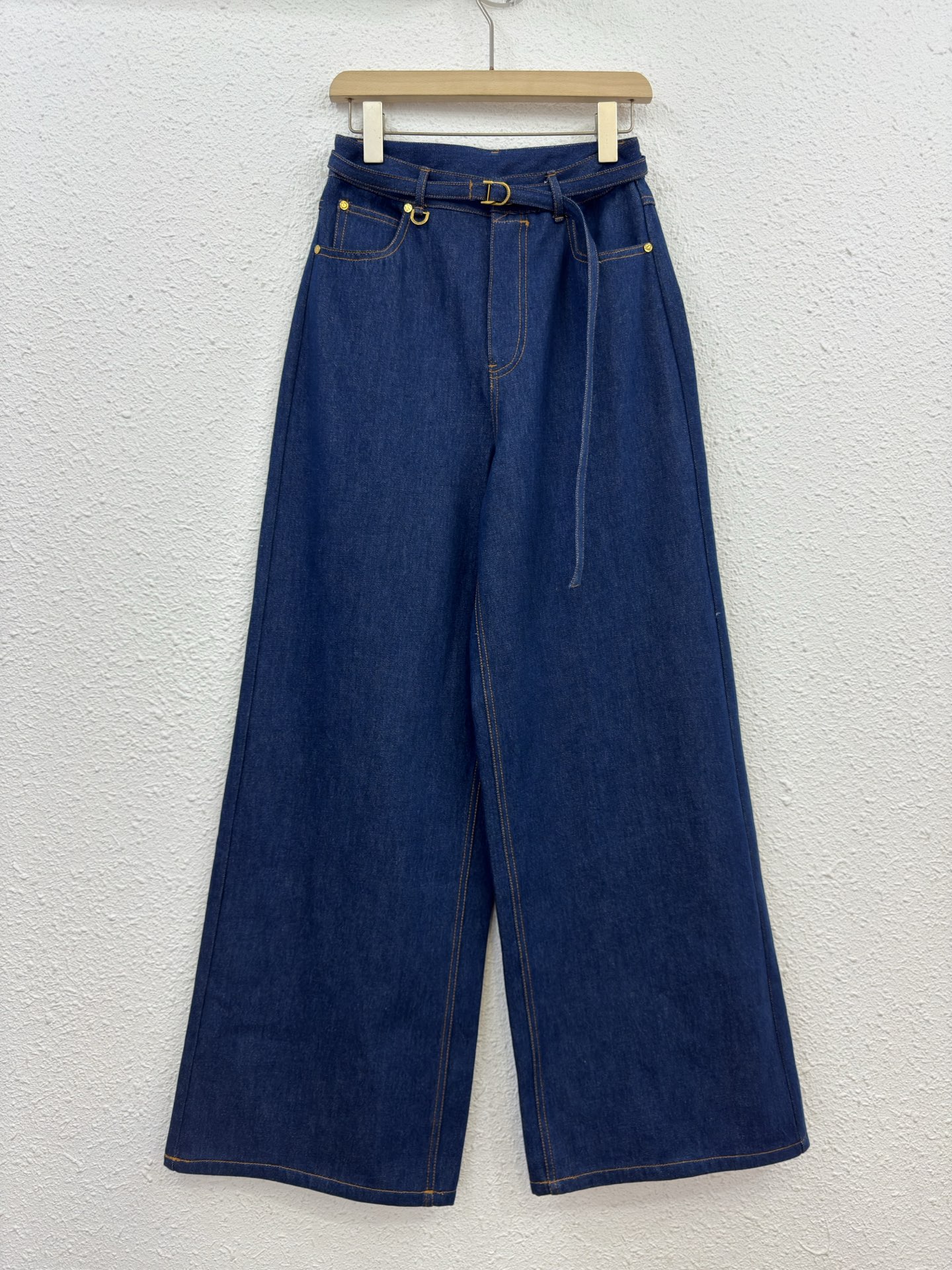 High Waist Wide Leg Jeans for Women Y2K Fashion Denim Pants Trousers