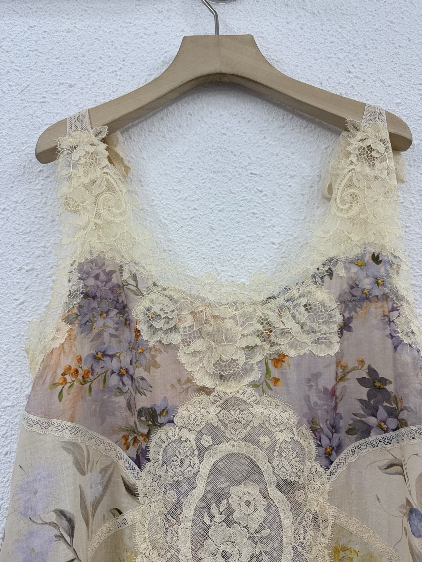 Elegant Lace & Floral Print Sundress with Shoulder Tie Straps - Chic & Comfortable 3 i1753164803044 340 0 3