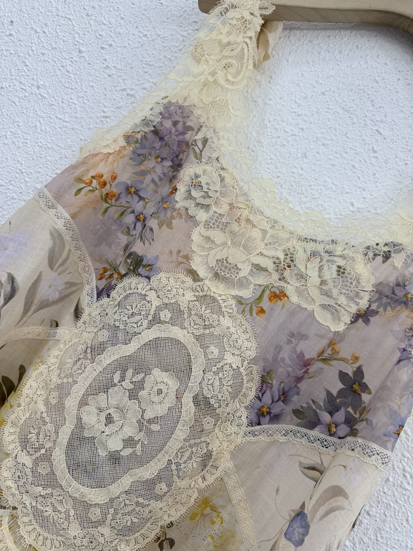 Elegant Lace & Floral Print Sundress with Shoulder Tie Straps - Chic & Comfortable 5 i1753164803044 9646 0 6
