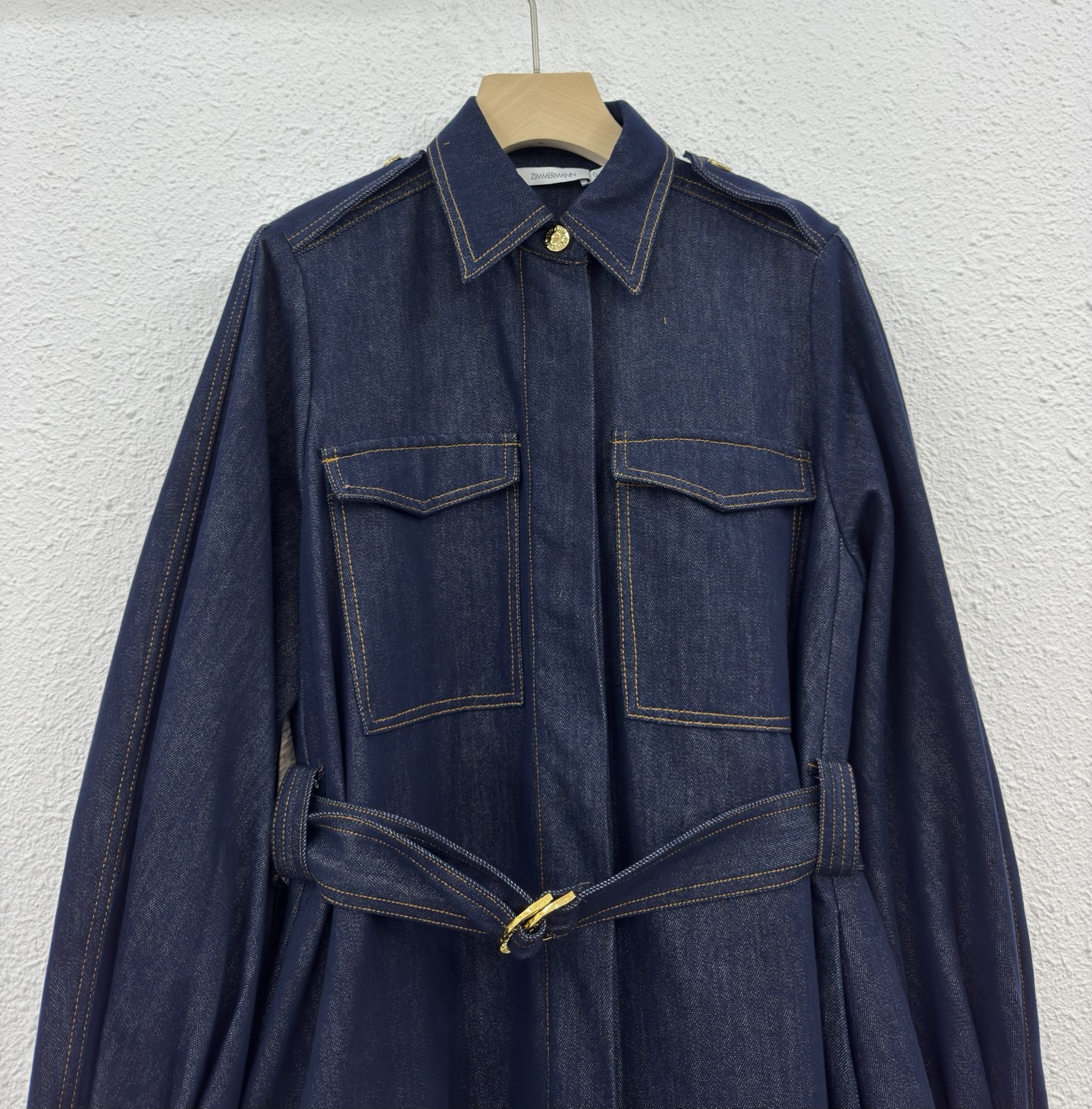 Stylish Denim Midi Dress - Long Sleeve, Casual Chic, Versatile Fit 3 i1757643883785 7351 0 2