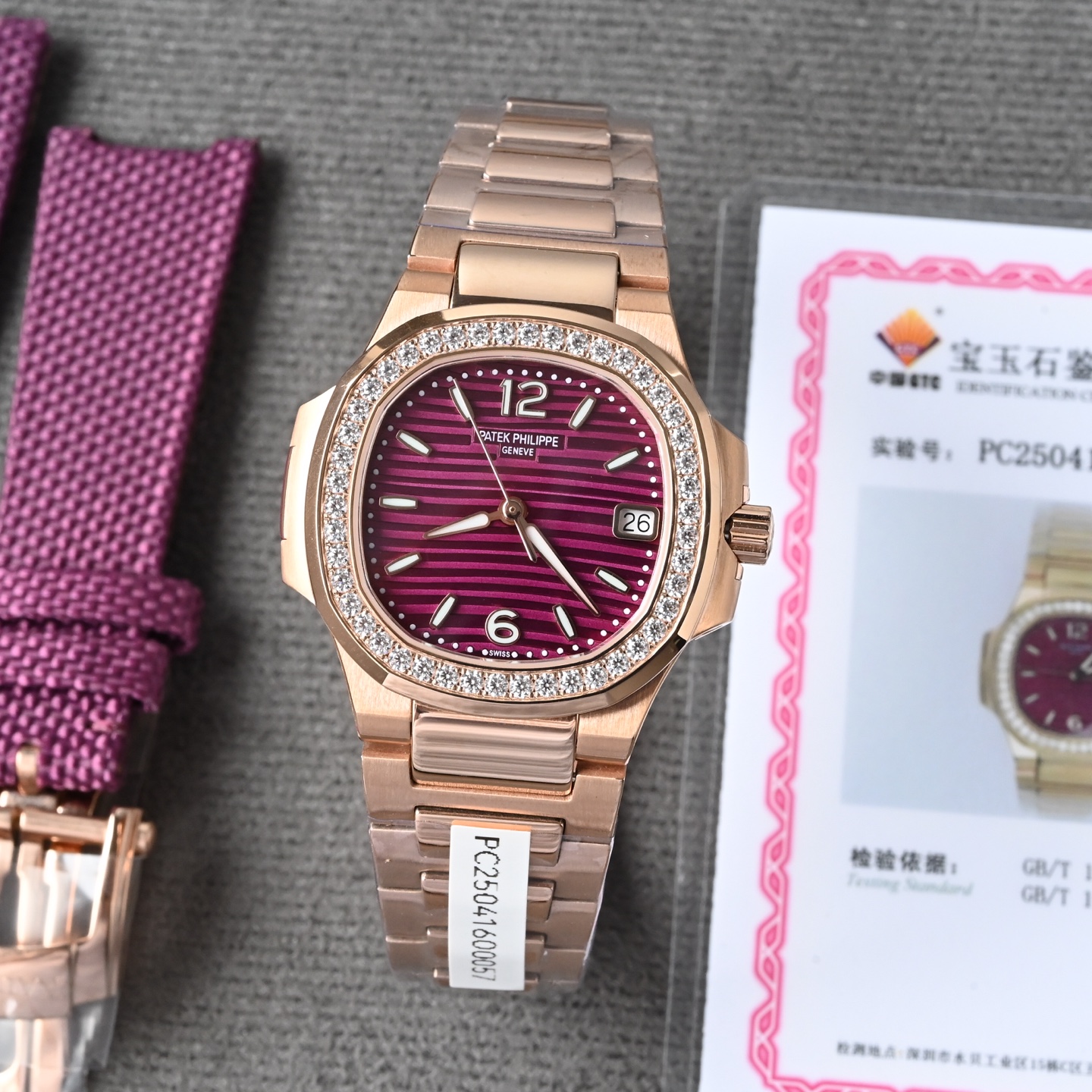 Elegant Beagle Parrot Snail Watch with Real Diamonds and Swiss Movement. - 图片 2