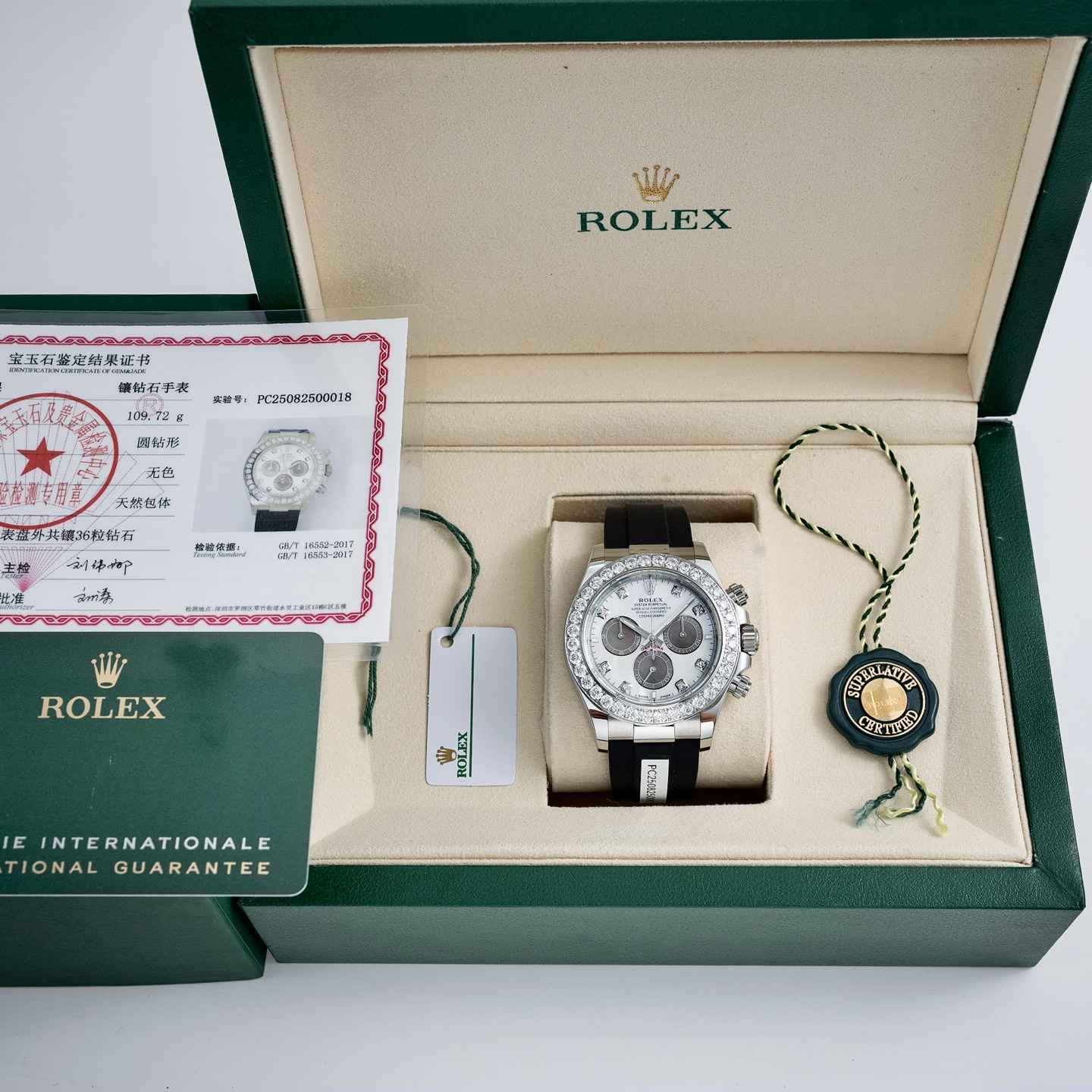 Rolex Daytona New Daytona Esfera de nácar 40 mm disponible en dos colores