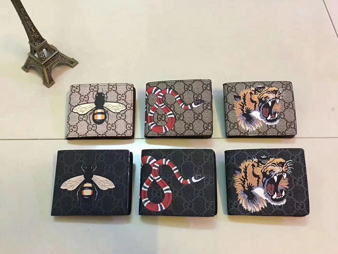 Double G Leather Wallet