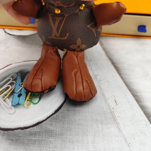 Big Foot Bunny Plush - Top Down View Top down view of big foot bunny plush