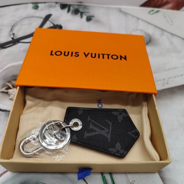 New Leather Shield Keychain - Lifestyle Image