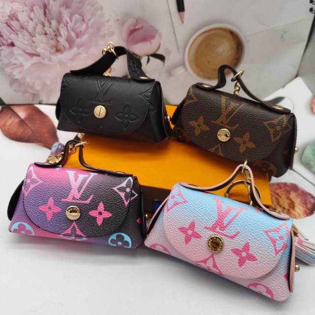 Small Leather Coin Purse - Front View