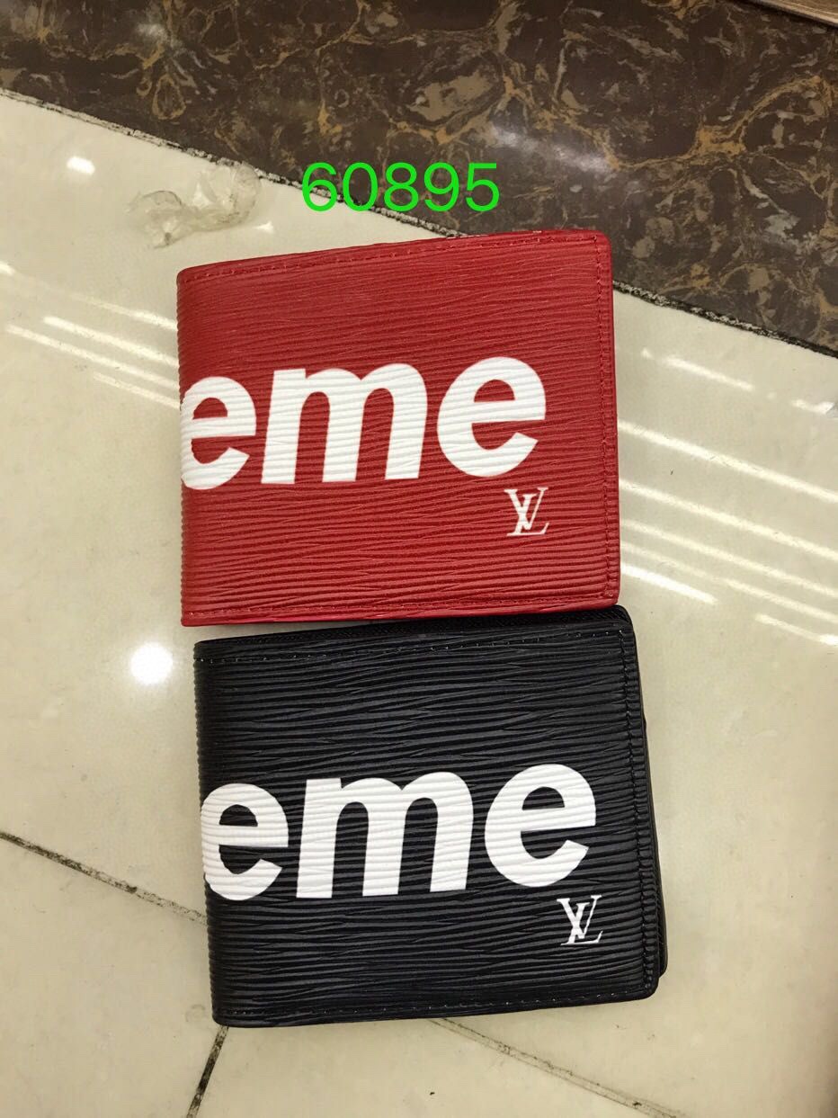 Genuine Leather Short Wallet