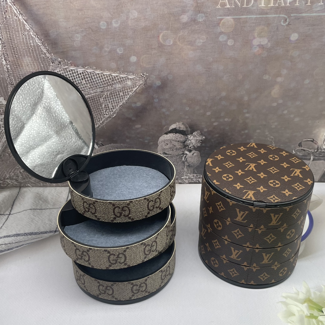 Rotating Cosmetic Organizer - Full View