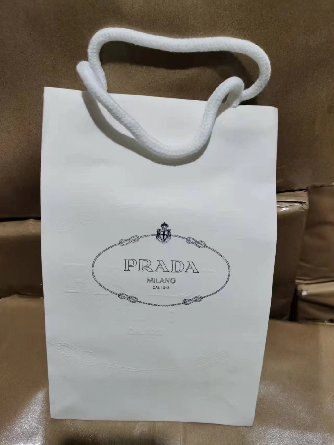 Prada style gift box