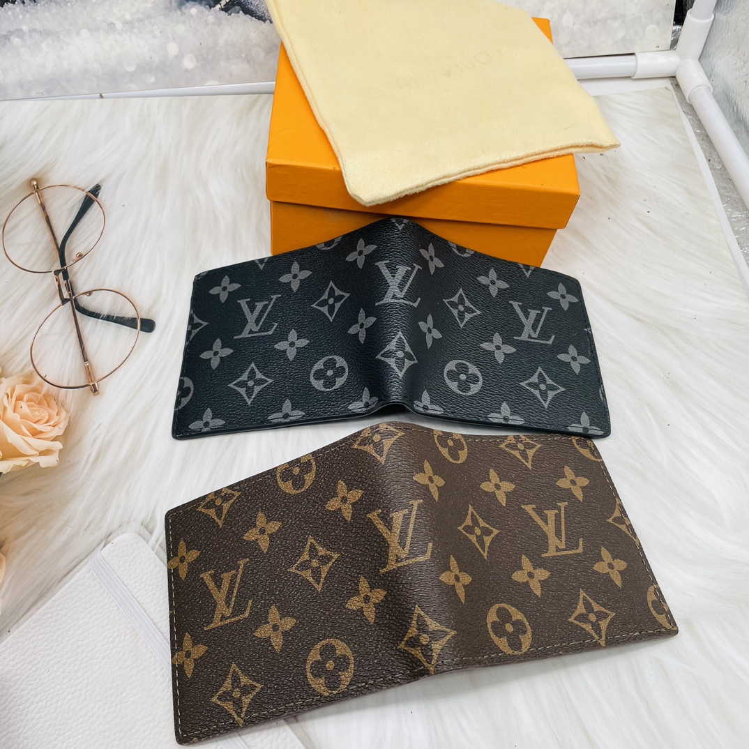 Leather wallet gift box