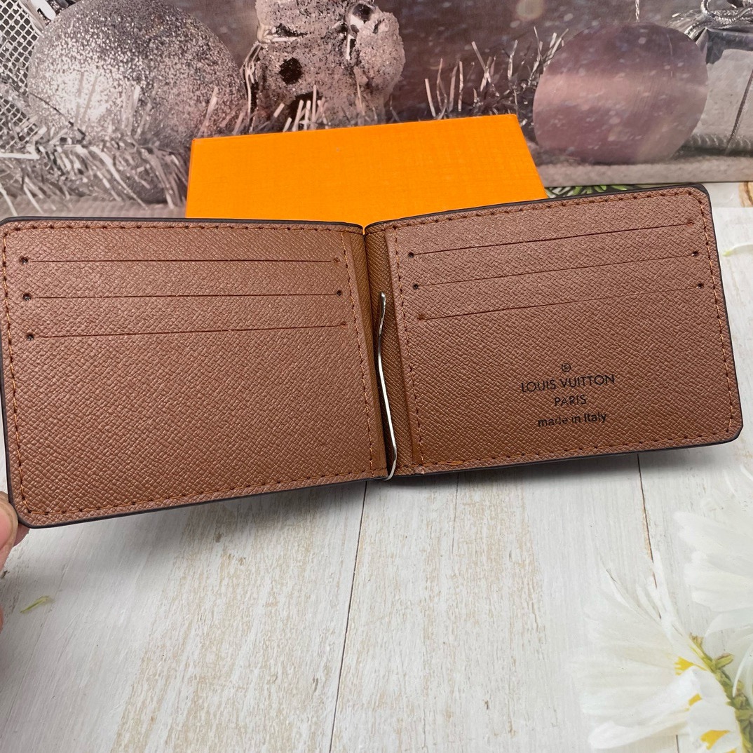 Close-up of leather passport holder texture