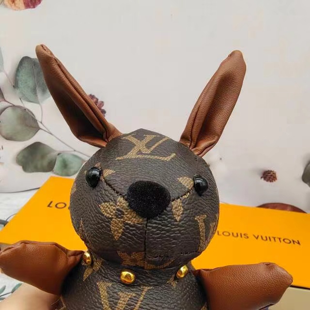 Bulldog doll handbag side view