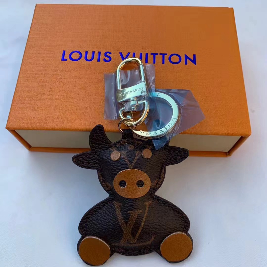 Cow keychains in a set