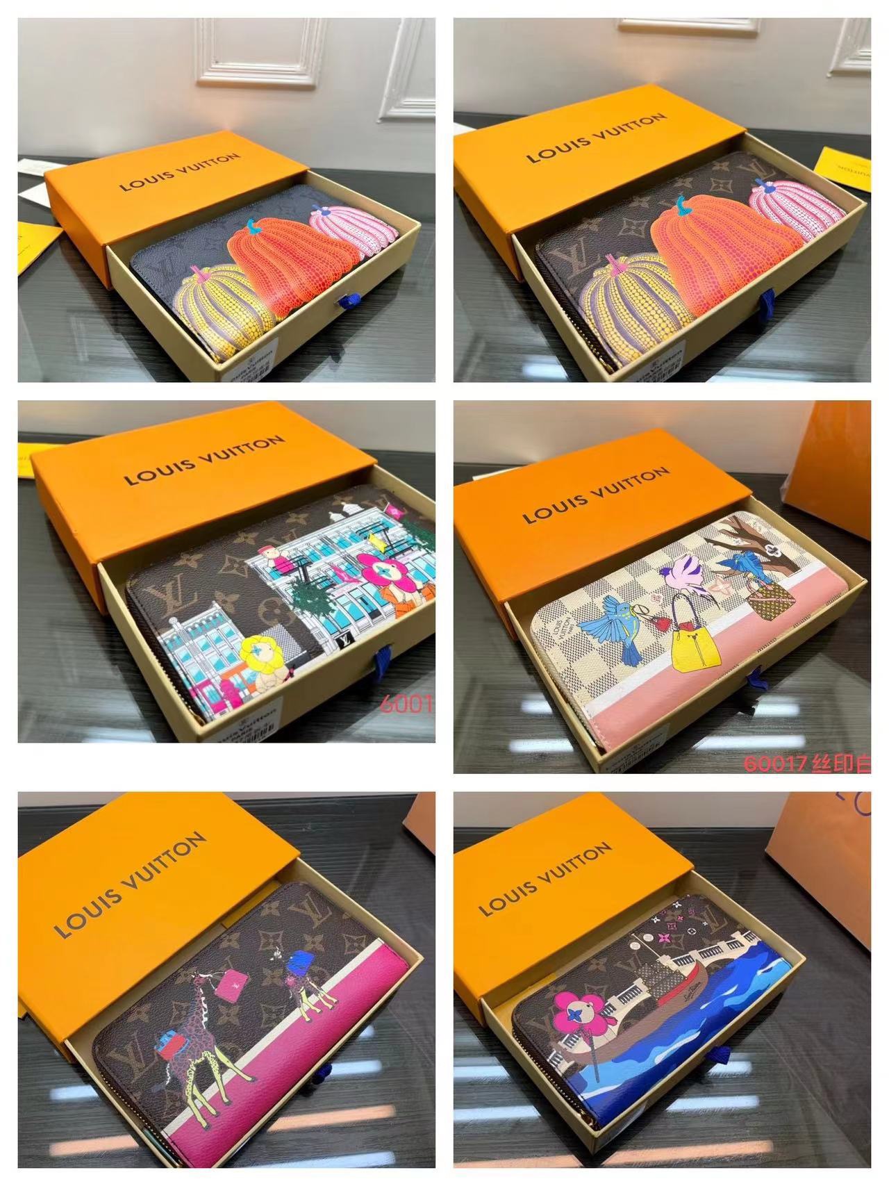 Leather bifold wallet interior