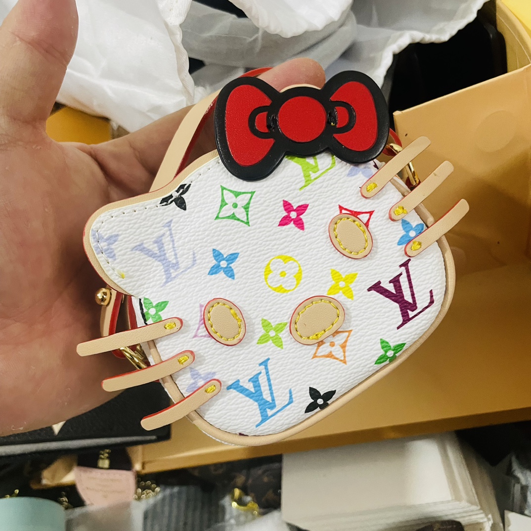 Additional details of the floral kt cat mini handbag 3