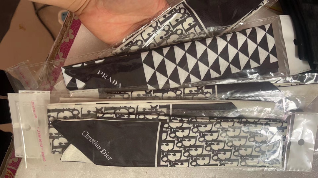 Silk Scarf - Wholesale Display Wholesale silk scarves displayed