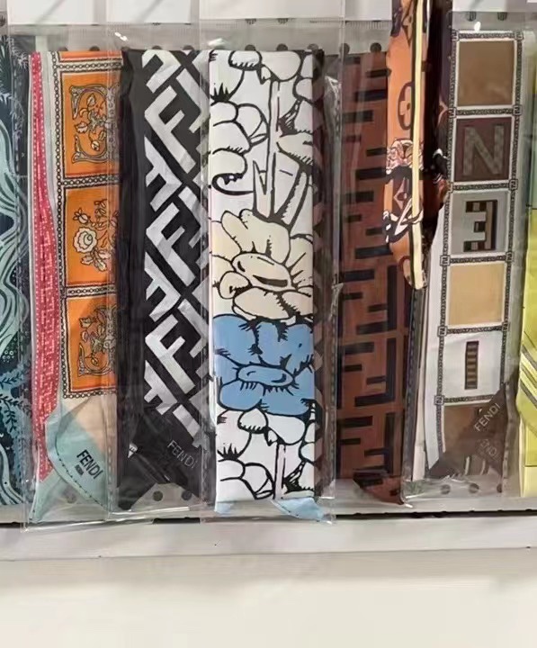 Silk Scarf - Elegant Drape Silk scarf draped elegantly