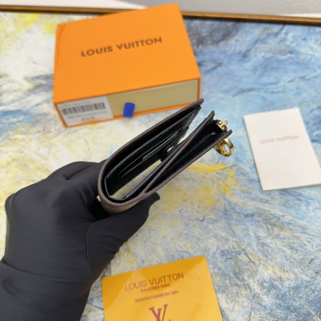 Leather card holder color options